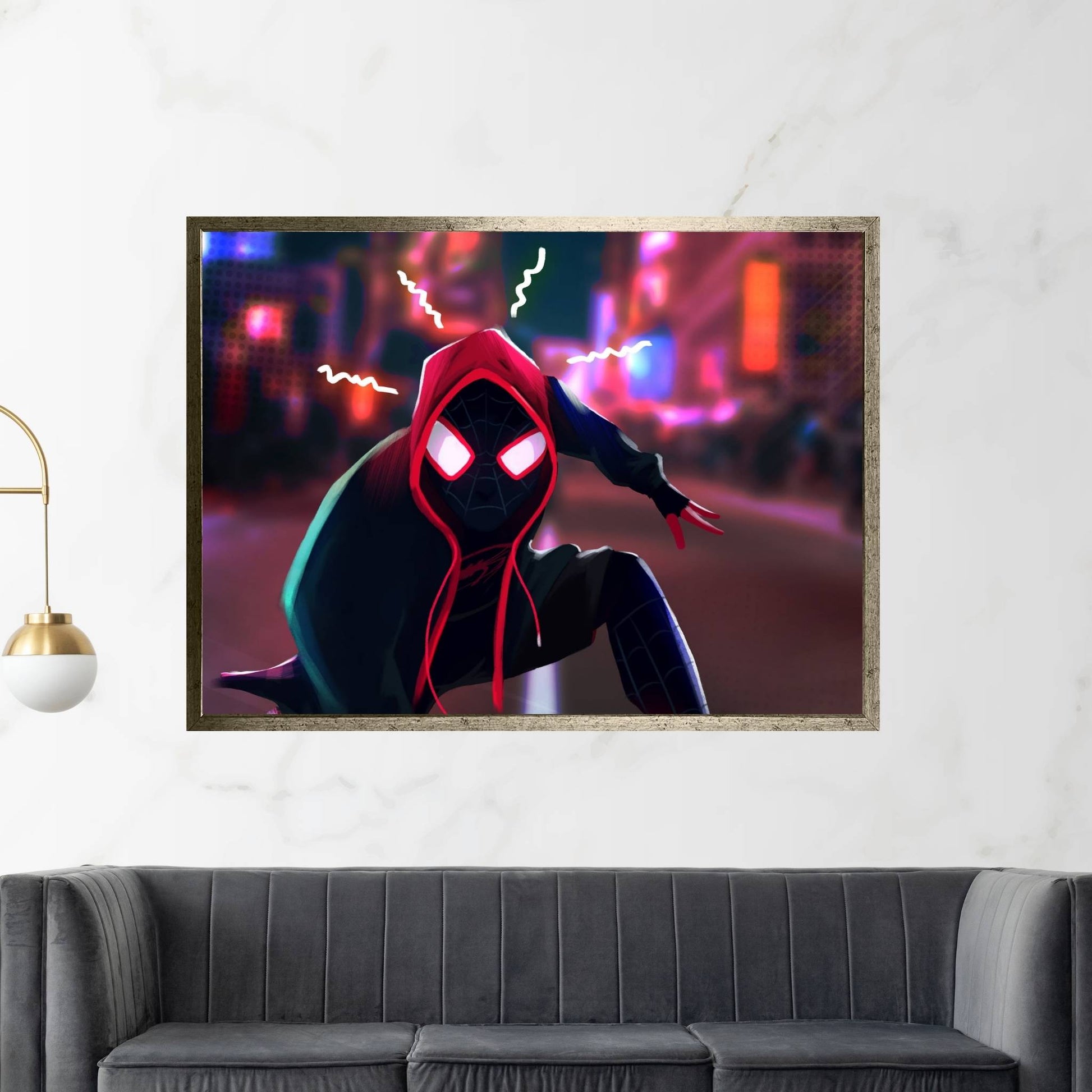 Spiderman Canvas Wall Art - Y Canvas