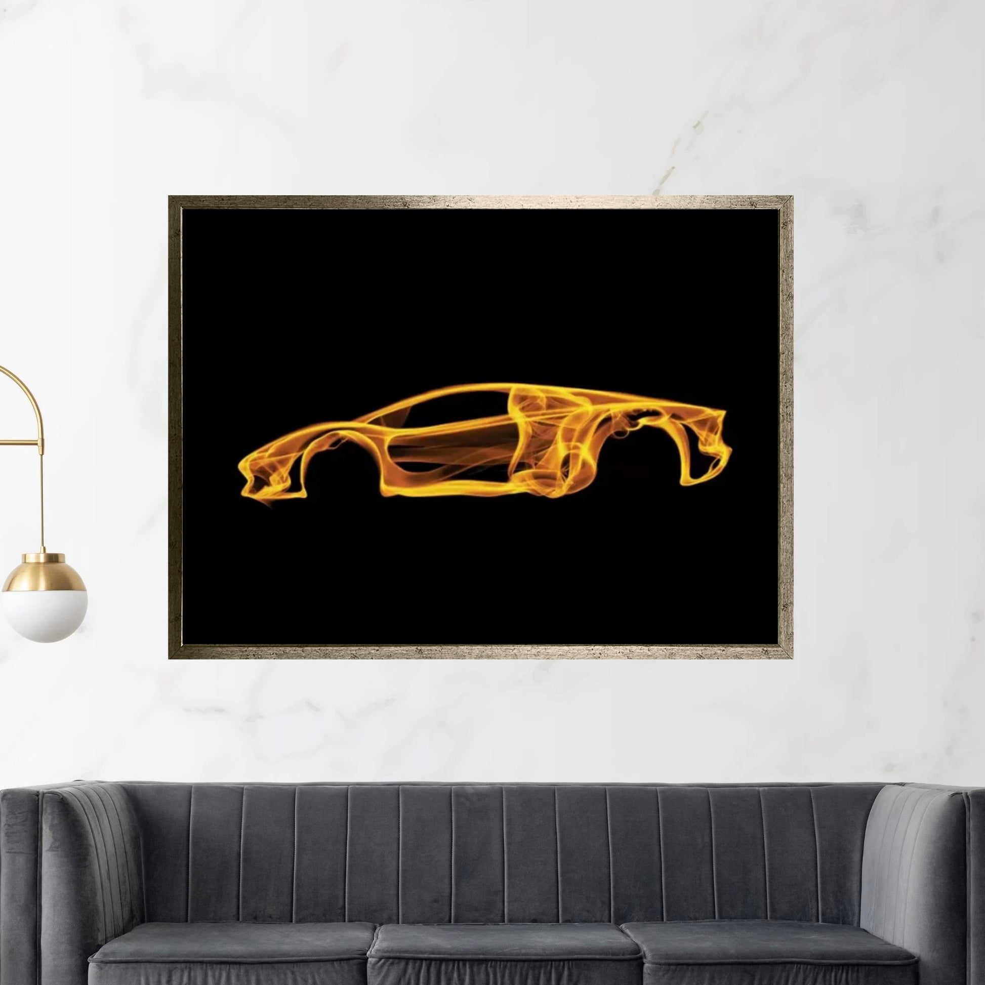 Lamborghini Aventador Canvas Wall Art - Y Canvas