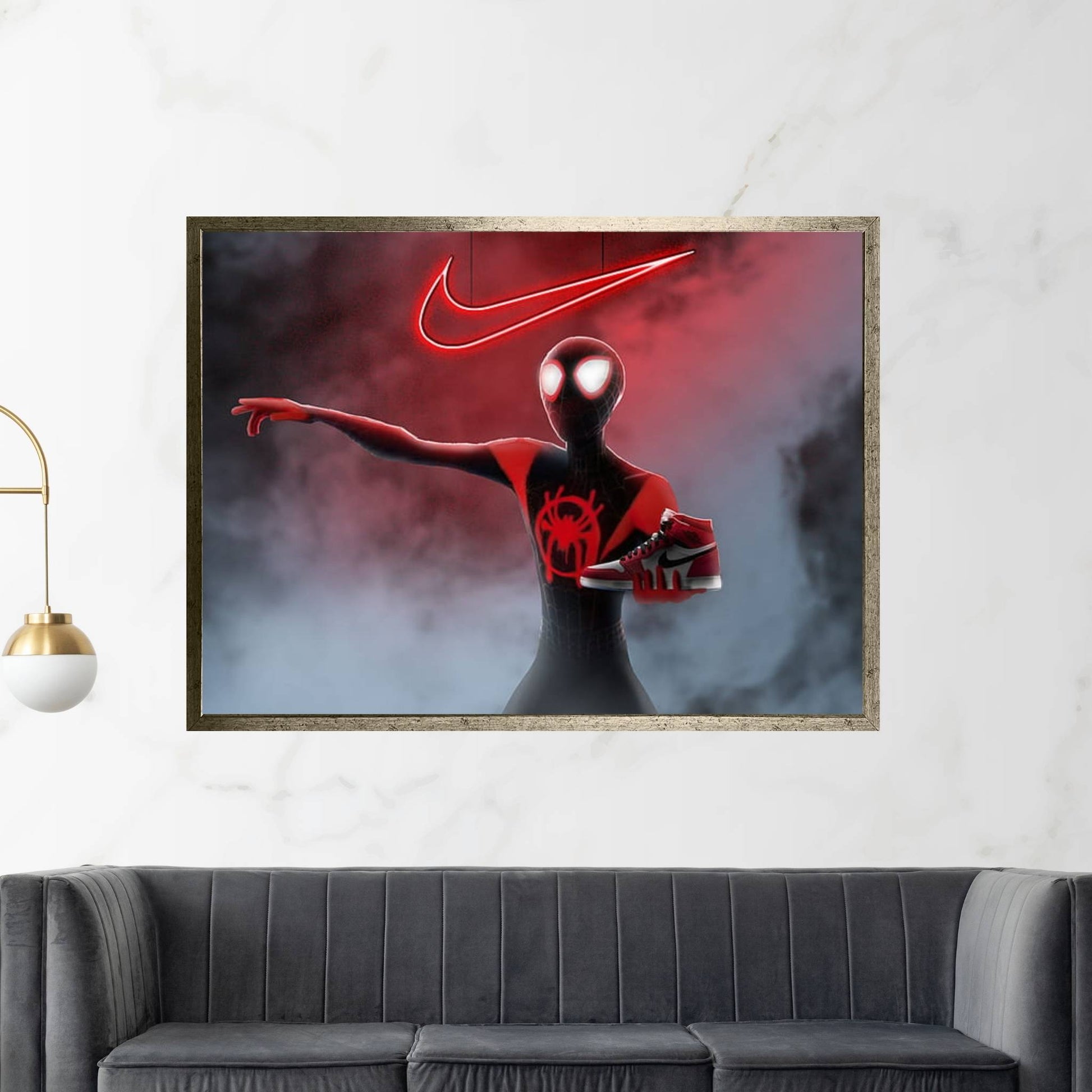 Spiderman Canvas Wall Art - Y Canvas