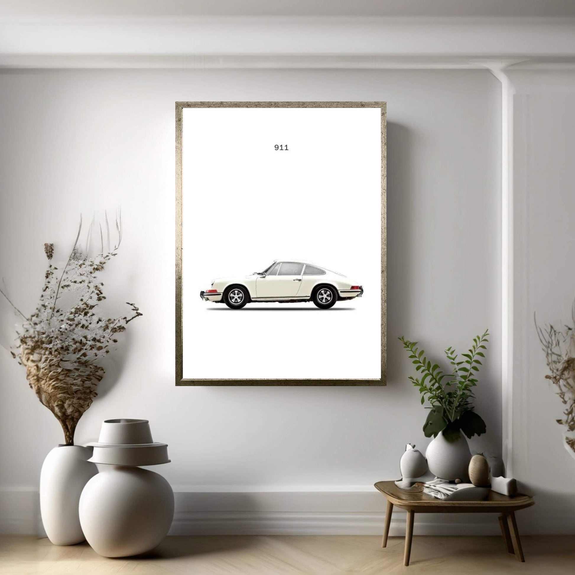 1968 Porsche 911E Canvas Wall Art - Y Canvas