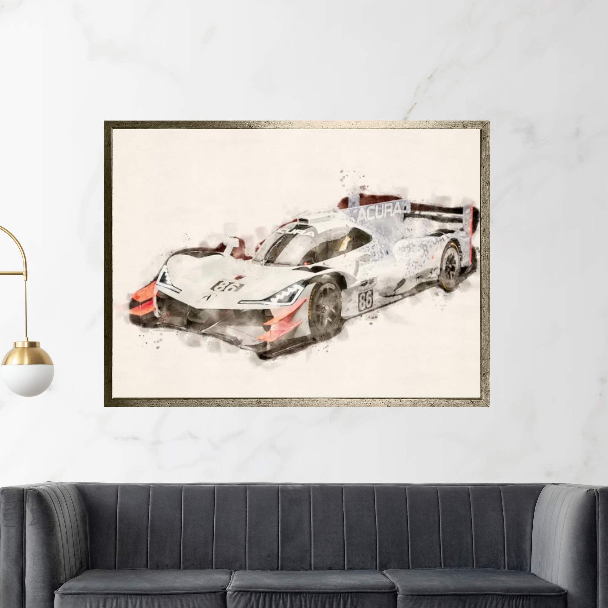 Acura Formula 1 Tuning Canvas Wall Art - Y Canvas