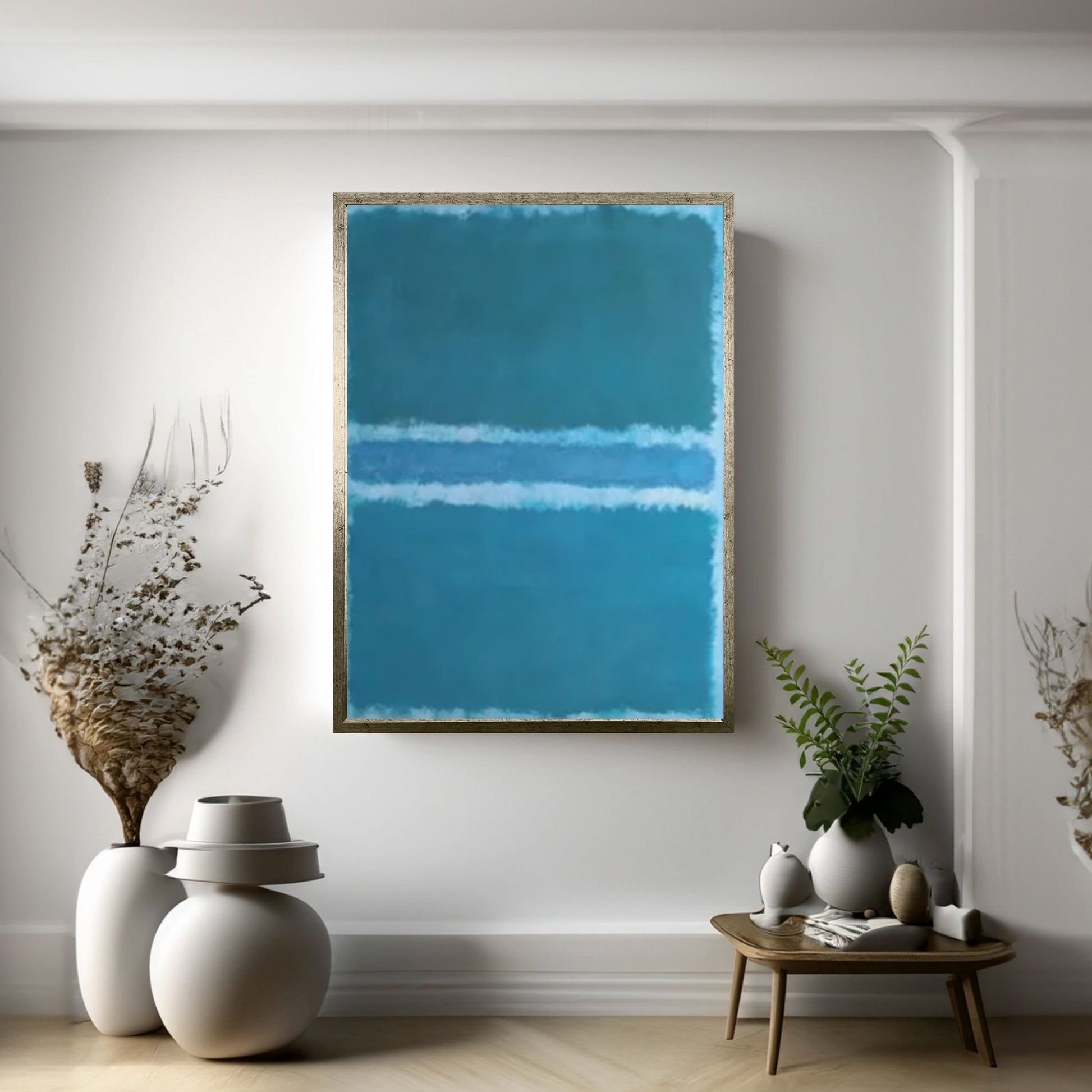 Mark Rothko Frame Canvas/Poster Art Reproduction, Rothko Reproduction, Modern Art Expressionism Painting - Y Canvas