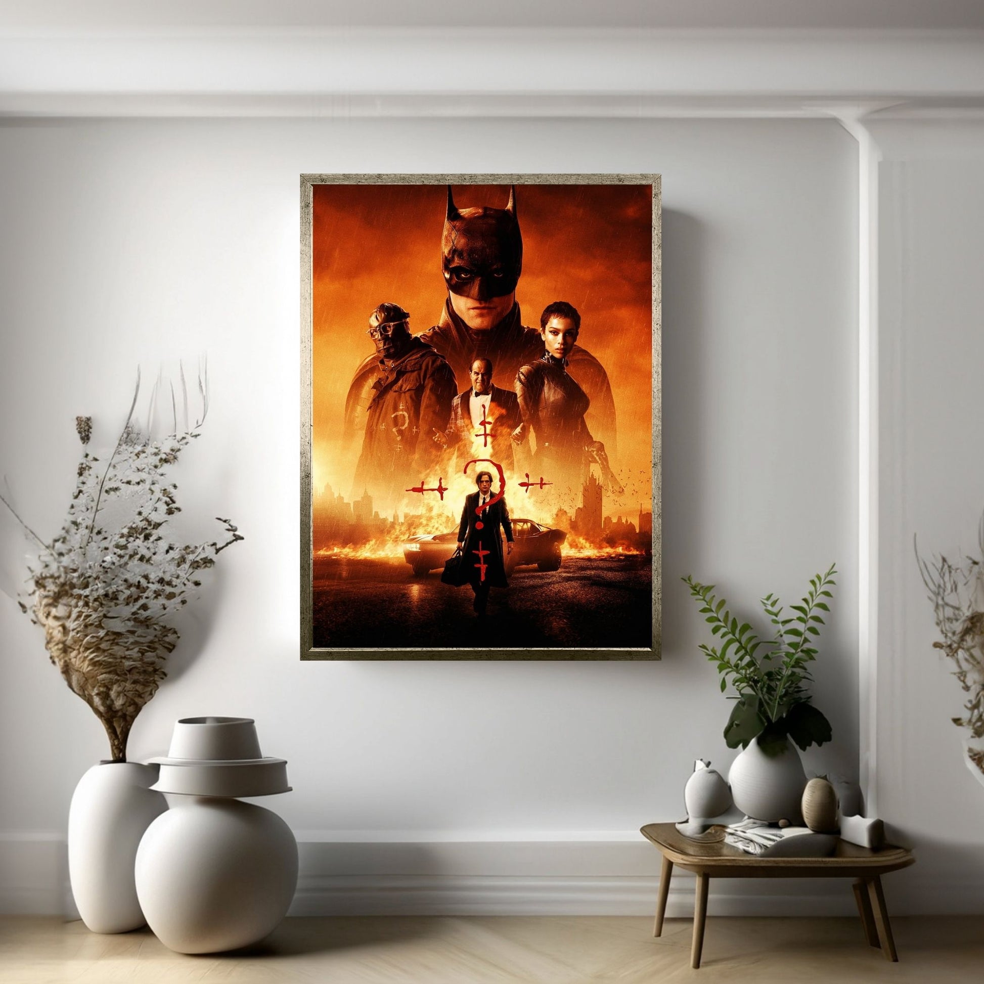 The Batman Canvas Wall Art - Y Canvas