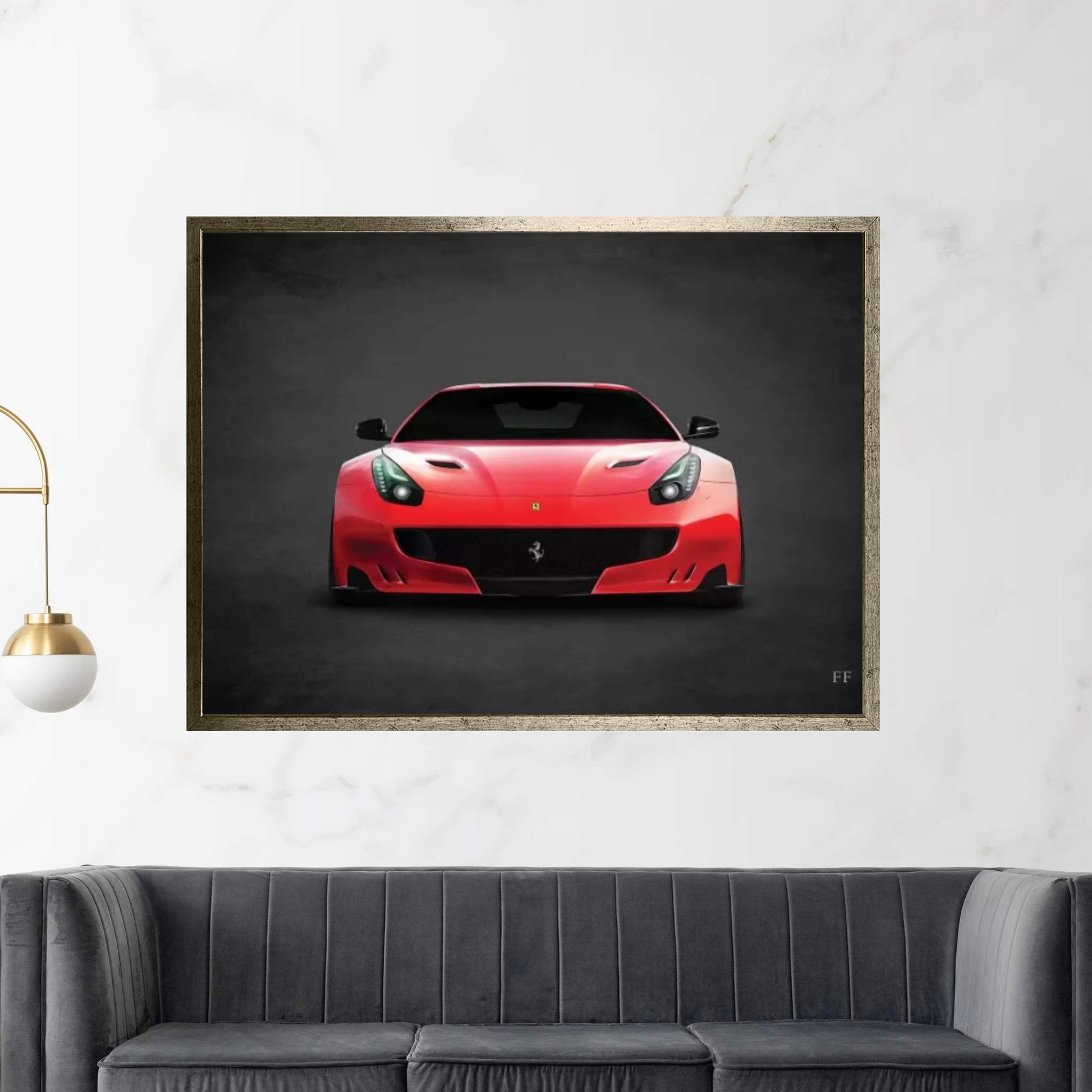 Ferrari FF Canvas Wall Art - Y Canvas