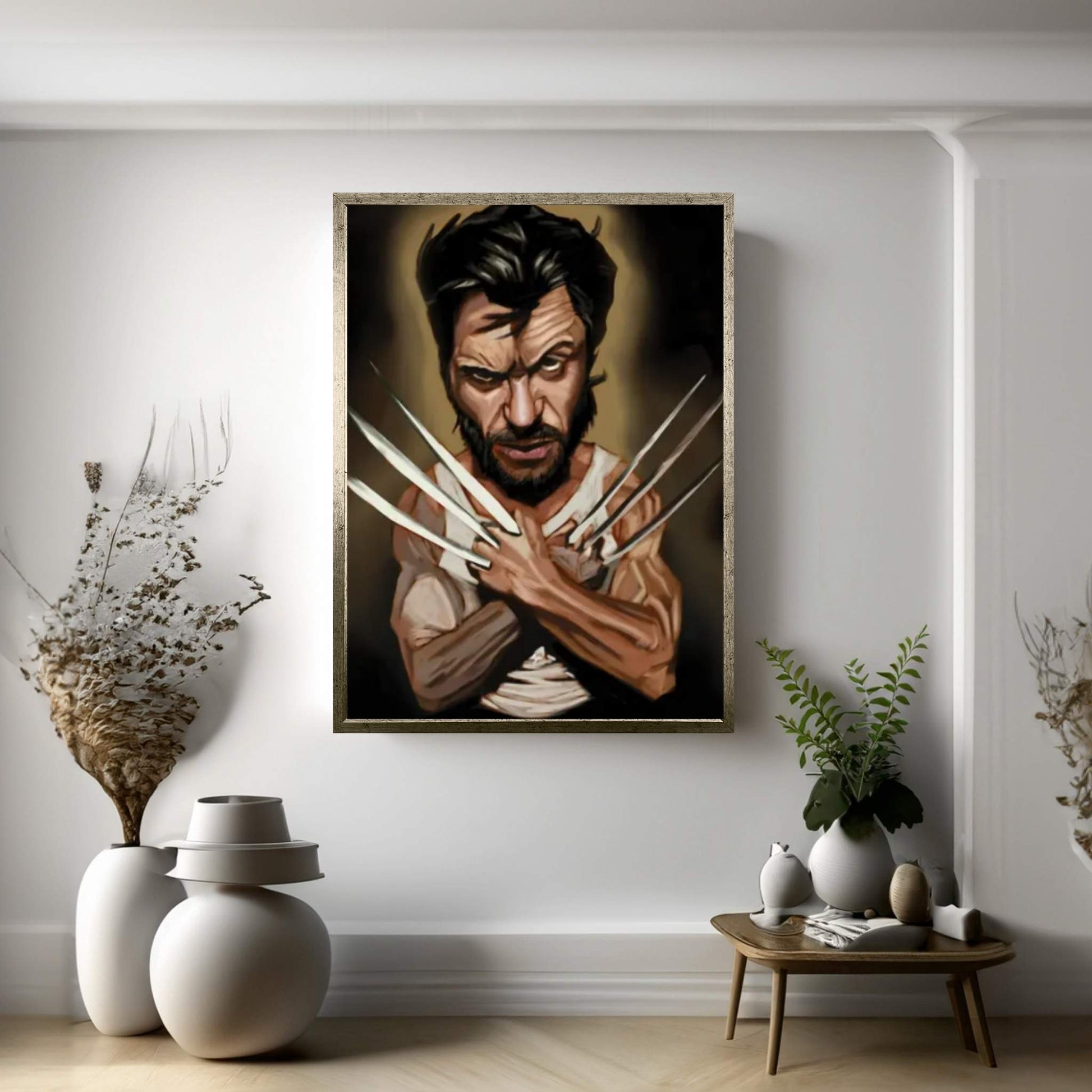 Wolverine Canvas Wall Art - Y Canvas