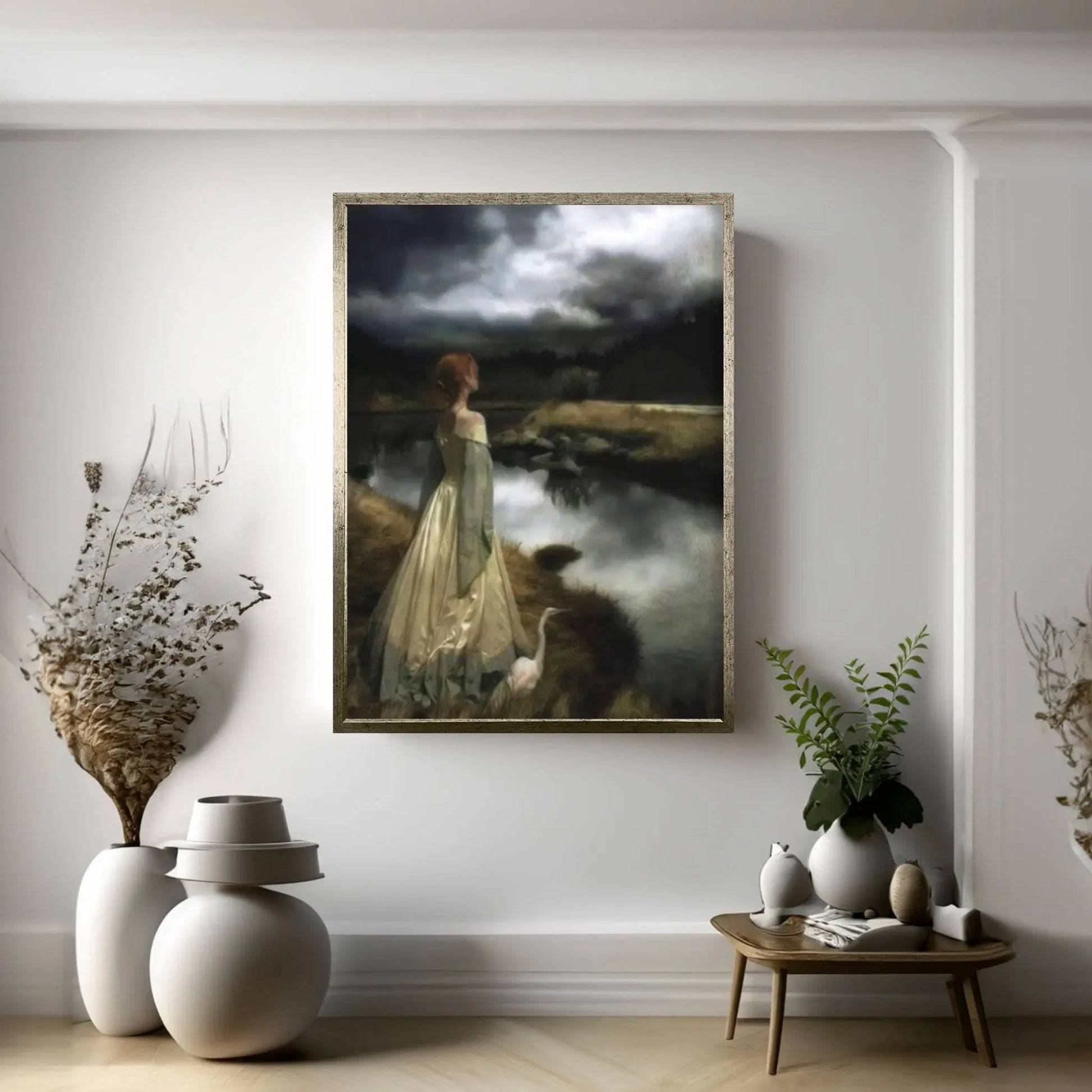 Whispers on the Wind by Edward Hughes Canvas Wall Art - Y Canvas