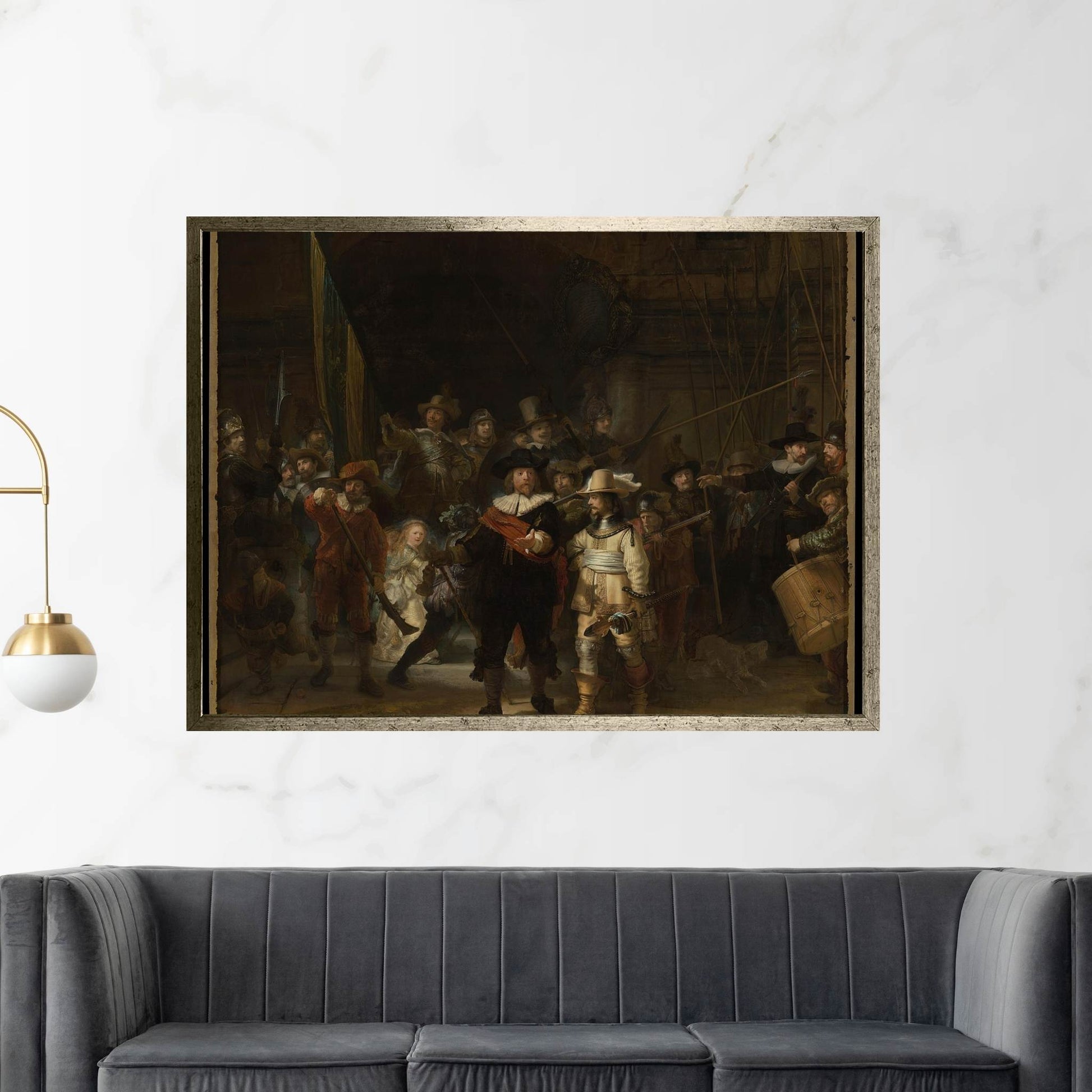 The Night Watch Canvas Wall Art - Y Canvas