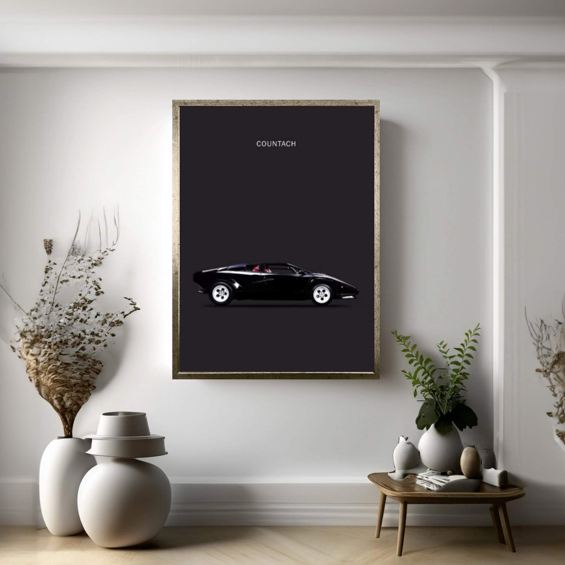 1984 Lamborghini Countach Canvas Wall Art - Y Canvas