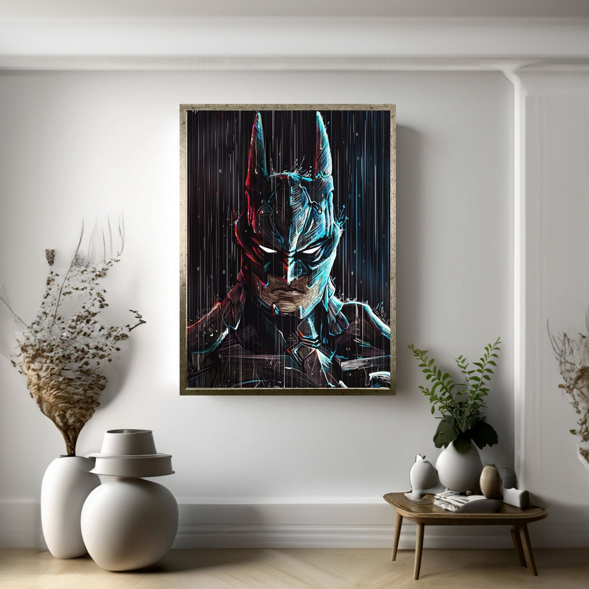 Batman Canvas Wall Art - Y Canvas