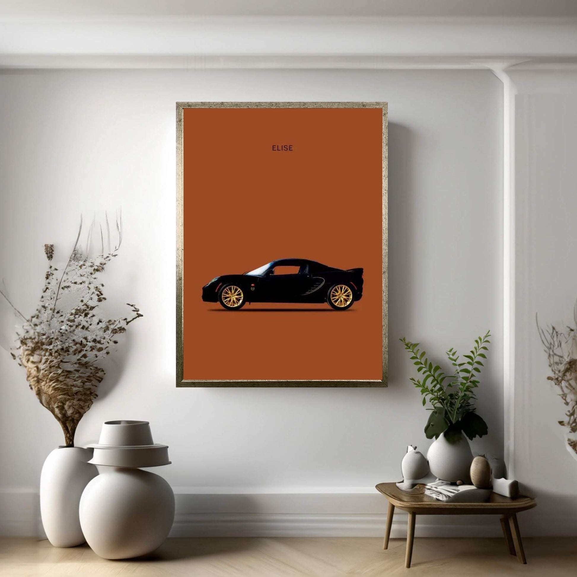 Lotus Elise Type 72-D Canvas Wall Art - Y Canvas