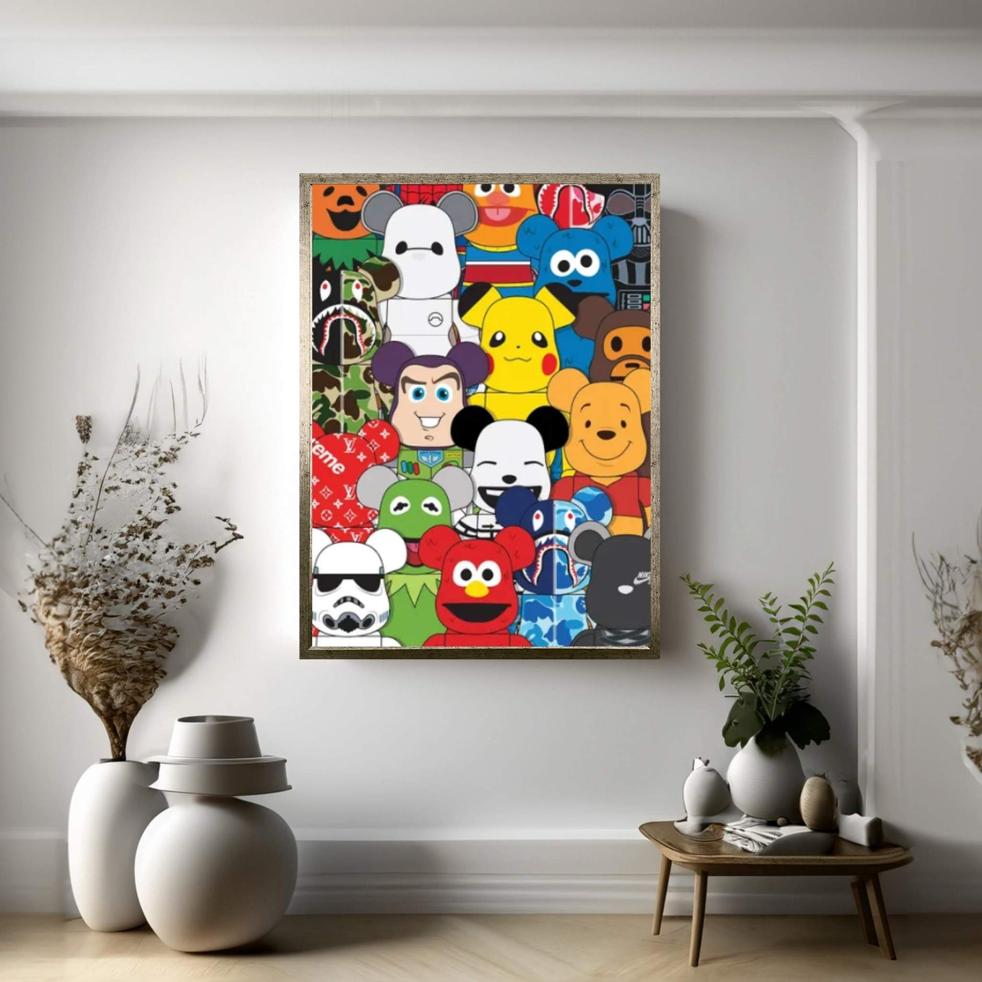 Pikachu Canvas Wall Art - Y Canvas