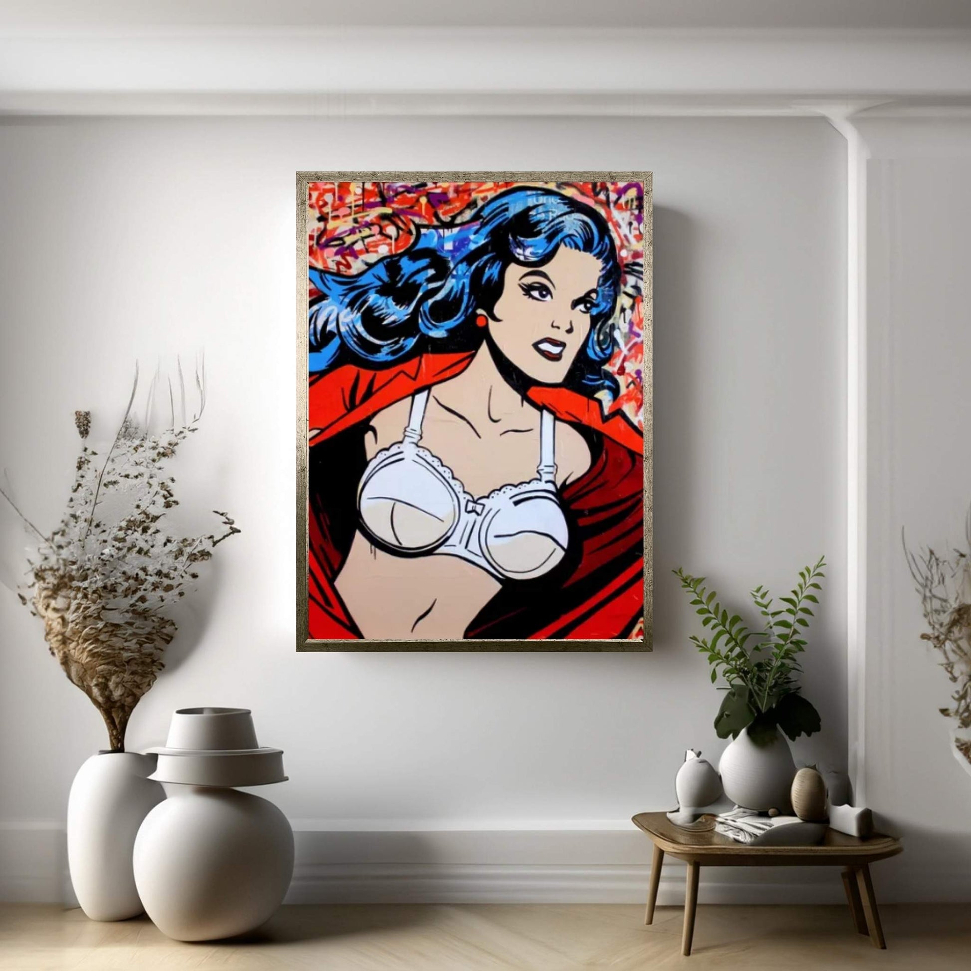 Wonder Woman II Canvas Wall Art - Y Canvas