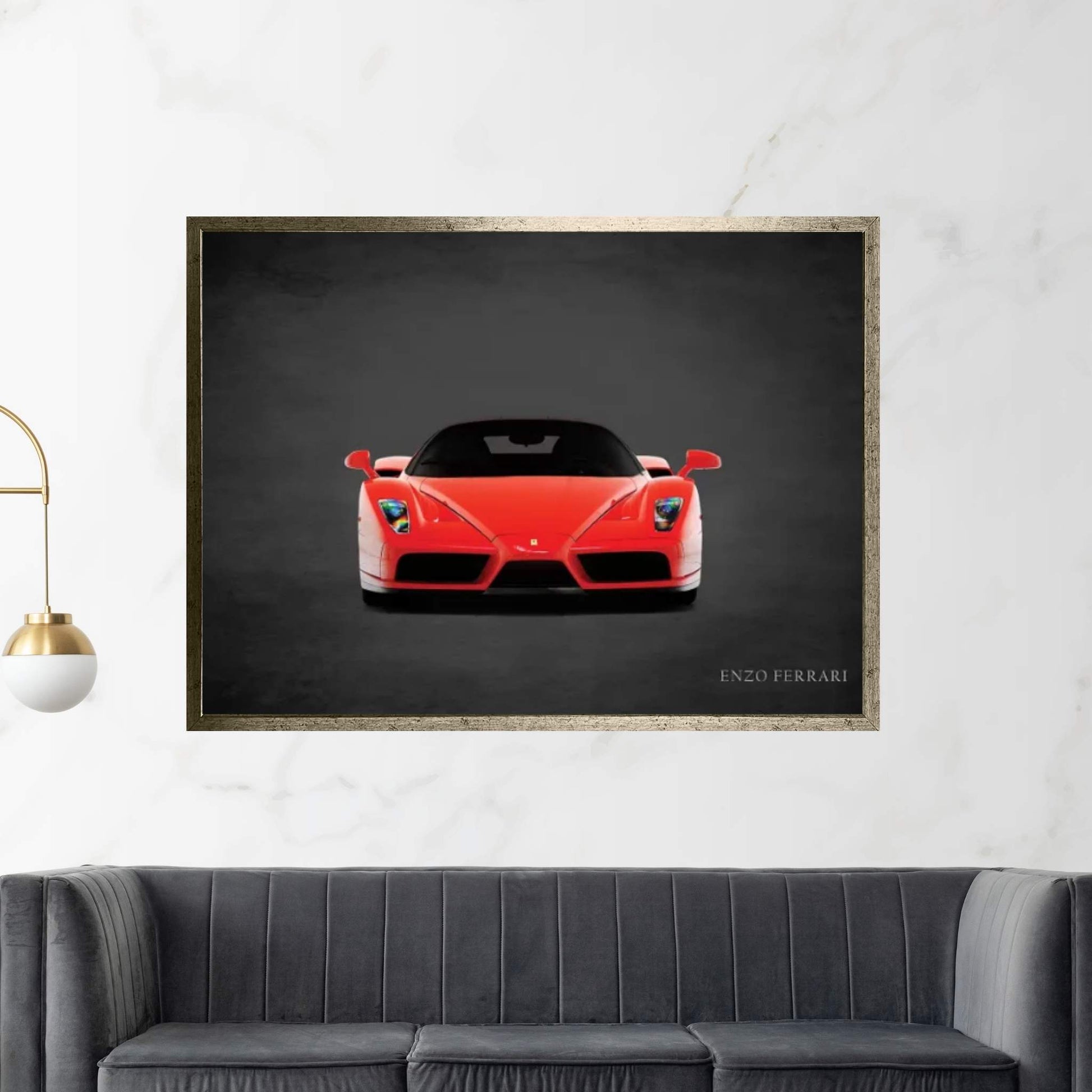 Ferrari Enzo, Front Canvas Wall Art - Y Canvas