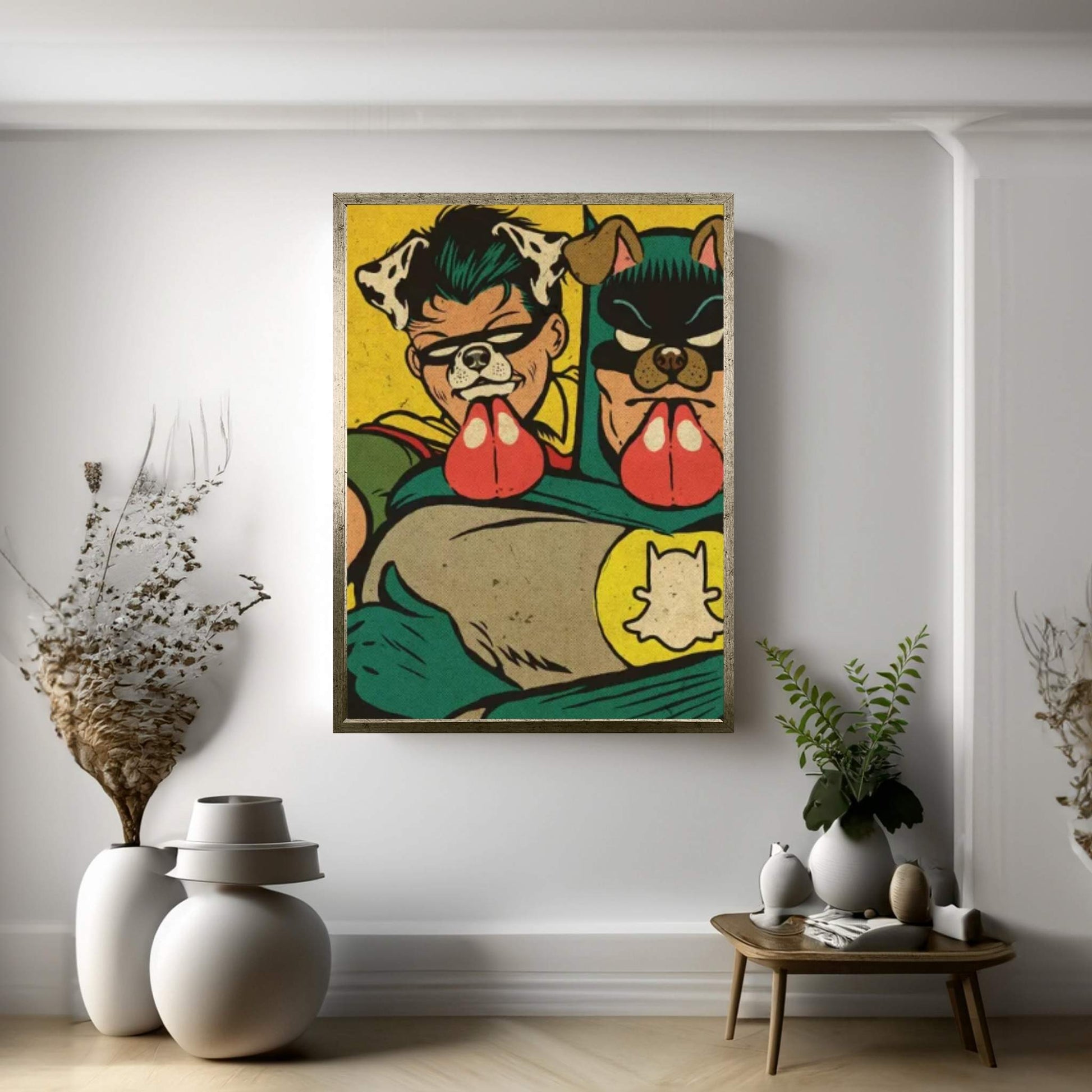 Snapbat Canvas Wall Art - Y Canvas