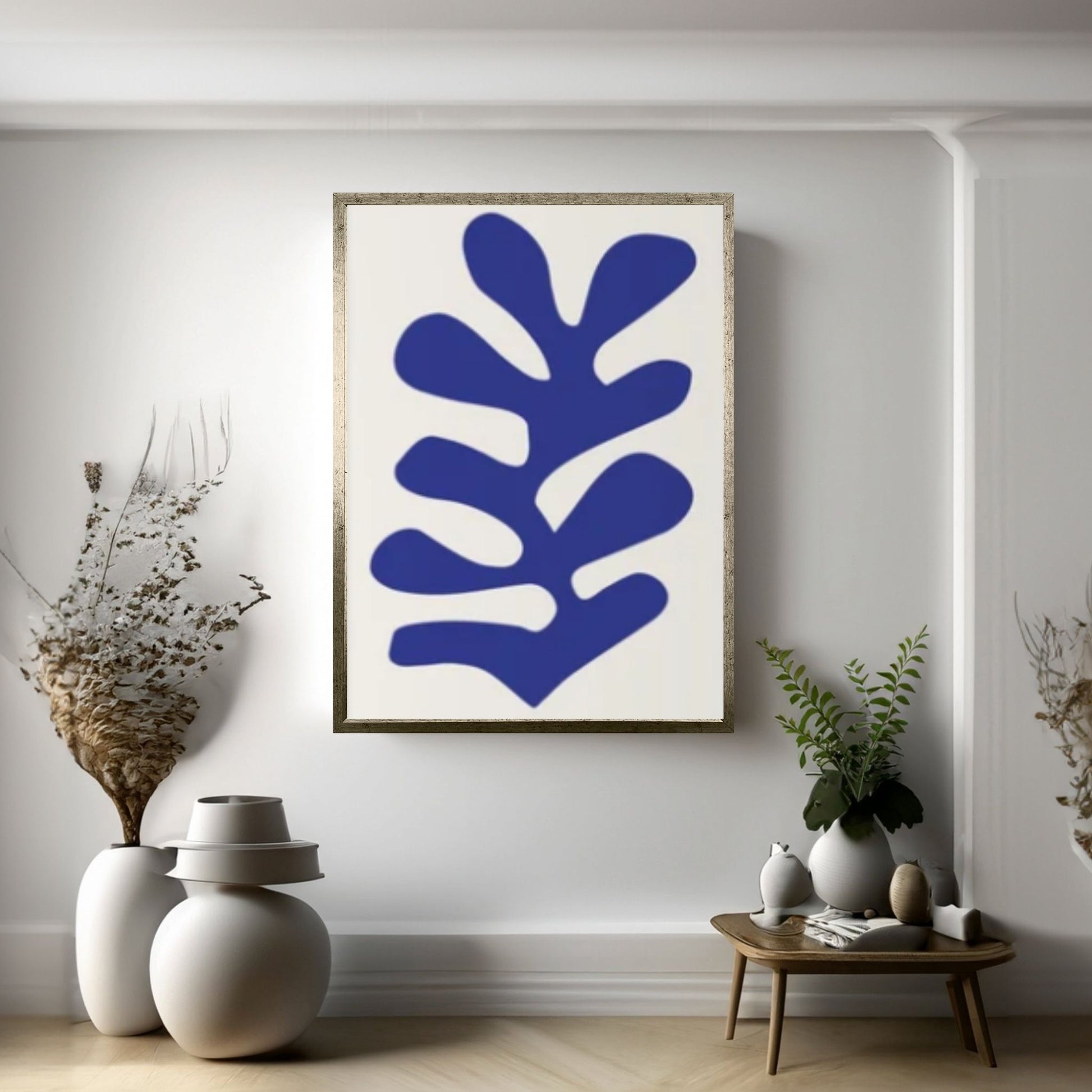 Henri Matisse Poster, Exhibition Print, Matisse Blue Line, Henri Matisse Wall art, Henri Matisse Print - Y Canvas