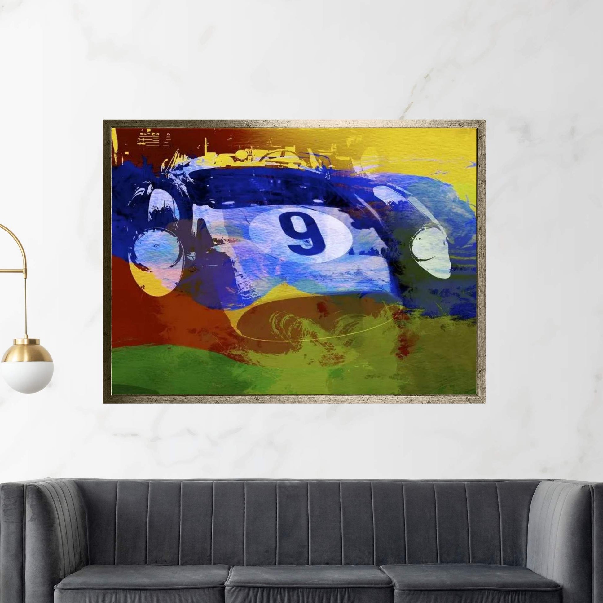 Ferrari Testarossa Canvas Wall Art - Y Canvas