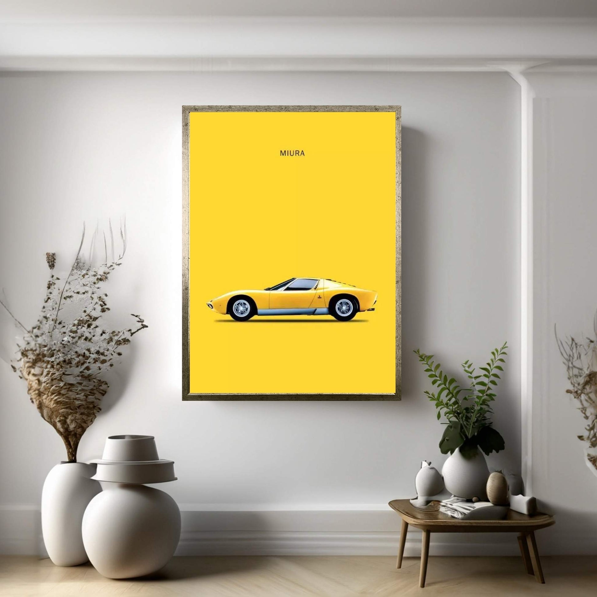 1972 Lamborghini Miura Canvas Wall Art - Y Canvas