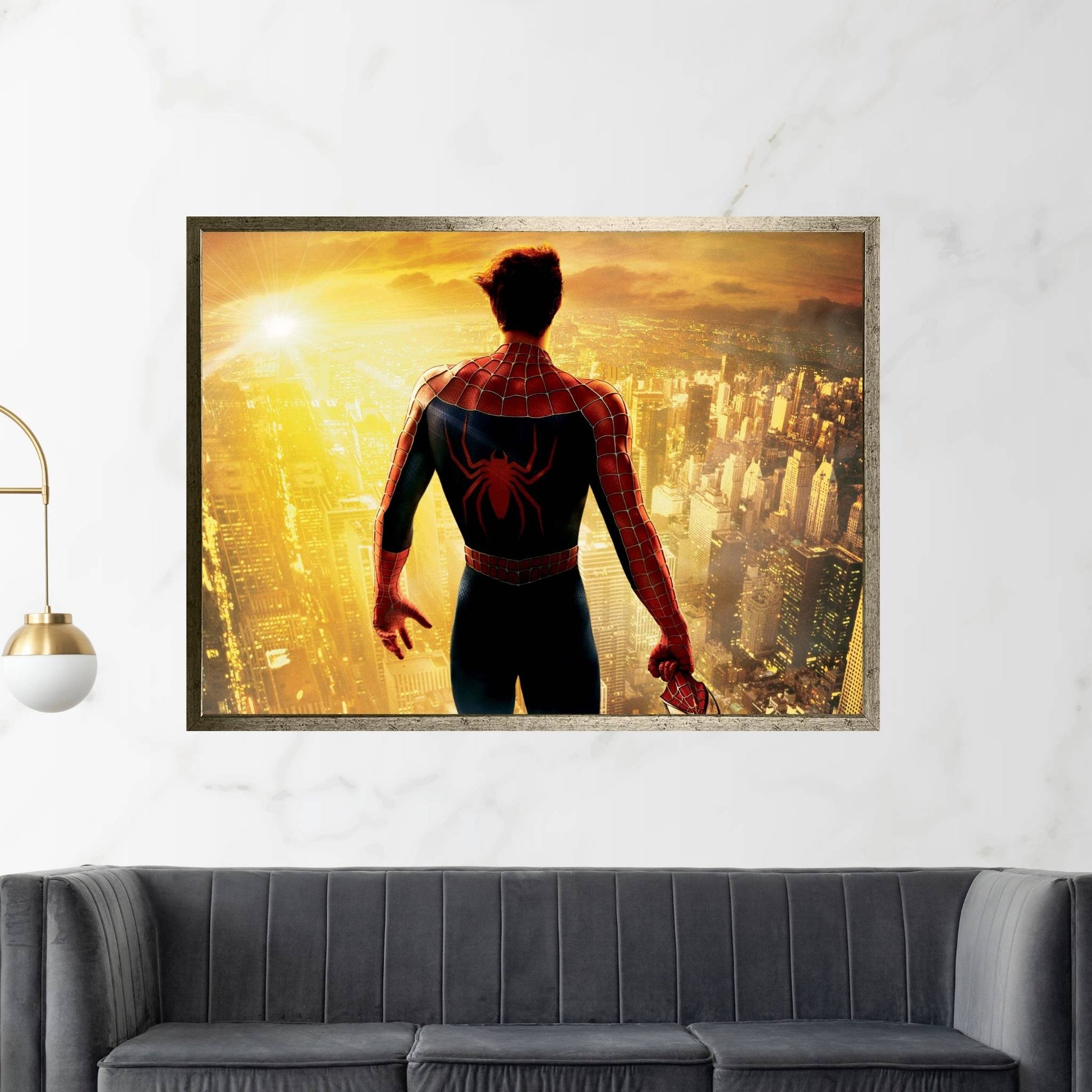 Spiderman Canvas Wall Art - Y Canvas