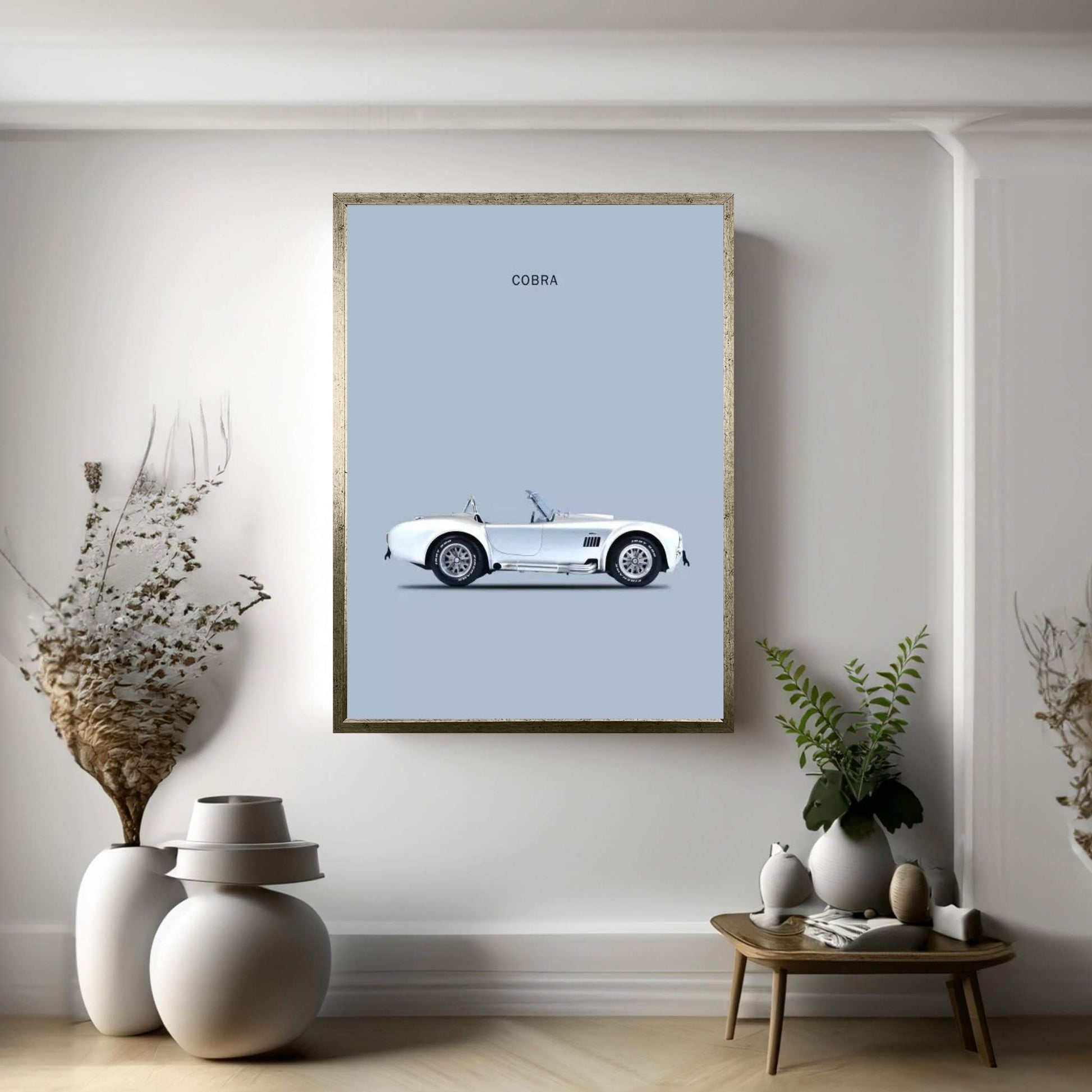 1965 Shelby Cobra Canvas Wall Art - Y Canvas