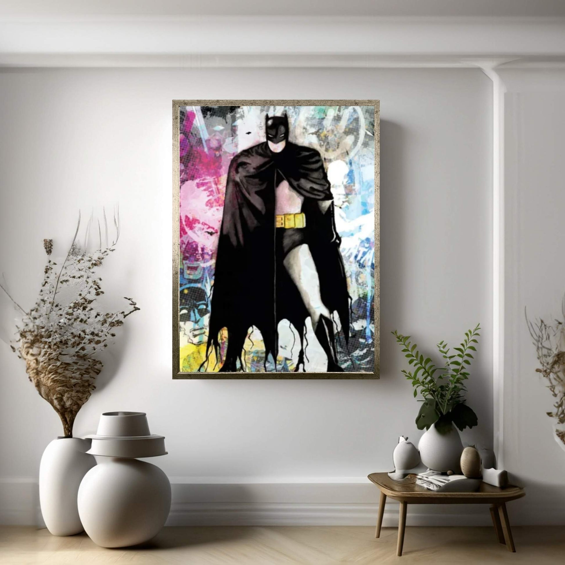 Dark Knight Canvas Wall Art - Y Canvas