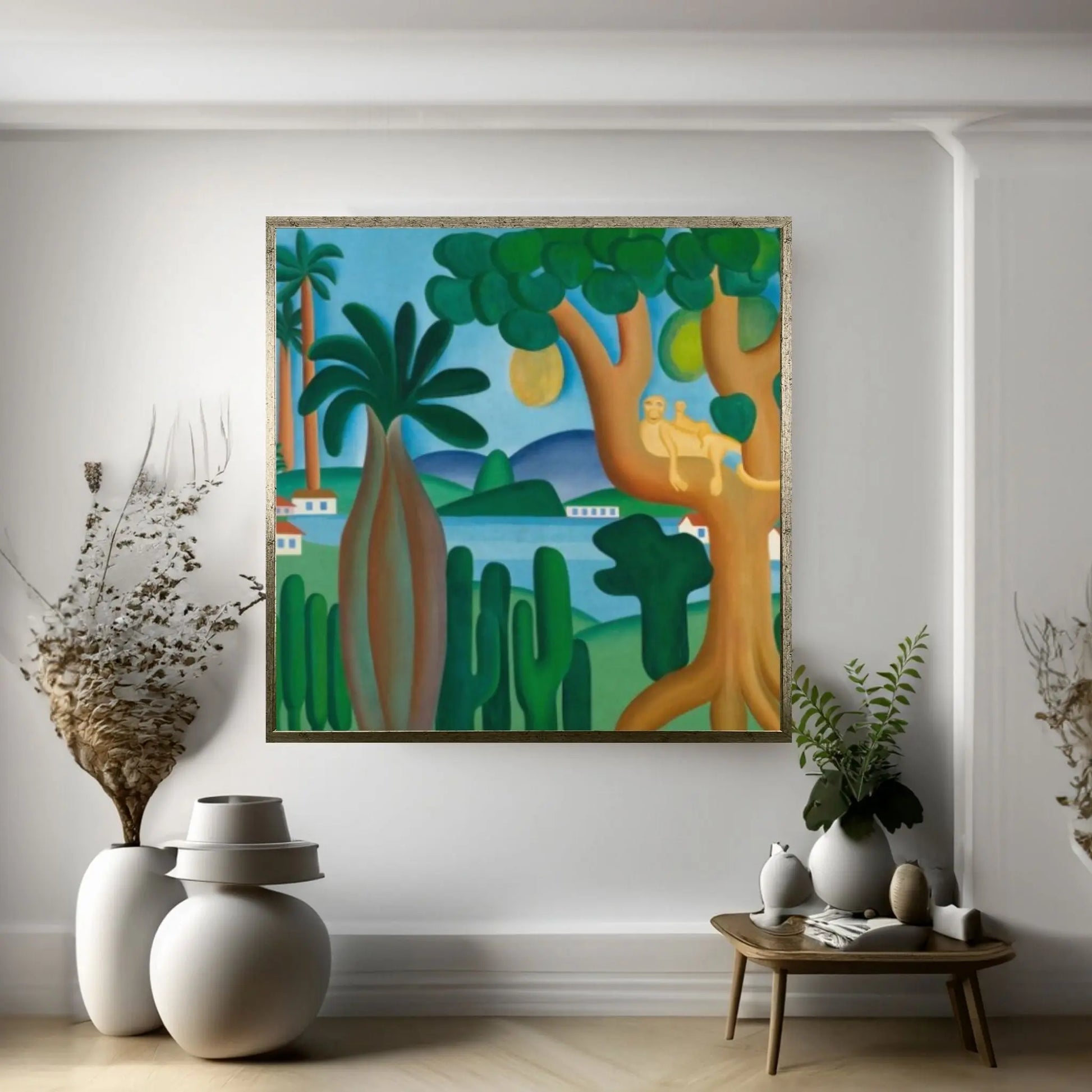 Tarsila do Amaral ''the lake,''print Giclée print Canvas Wall Art Poster - Y Canvas