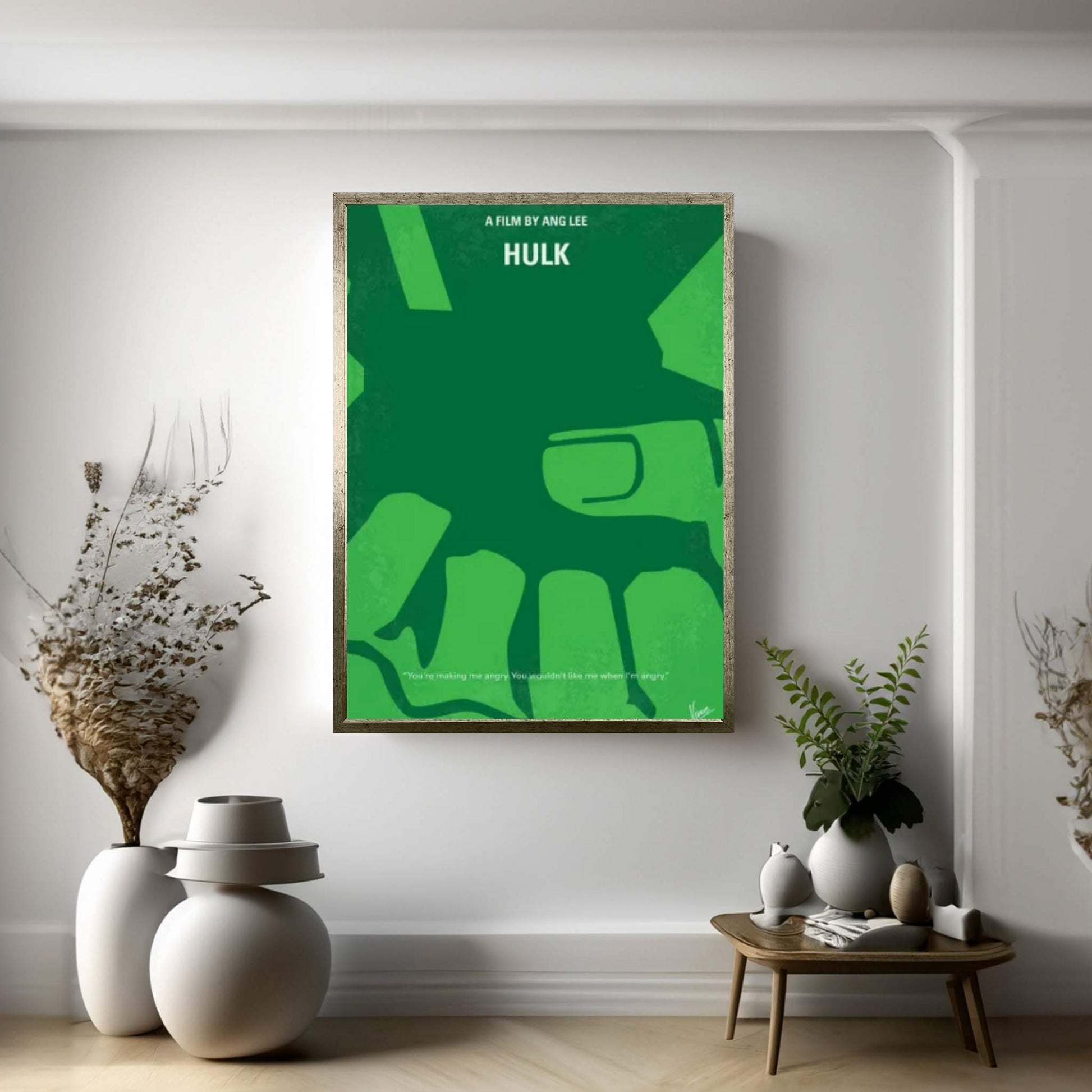 Hulk Poster Canvas Wall Art - Y Canvas