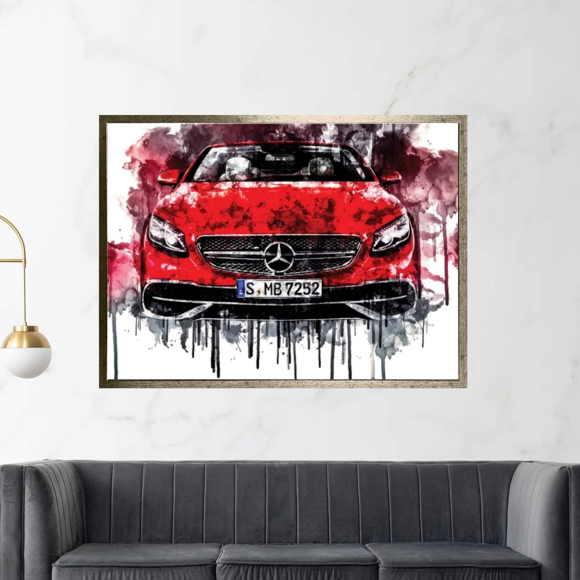 2017 Mercedes Maybach S650 Cabriolet Canvas Wall Art - Y Canvas