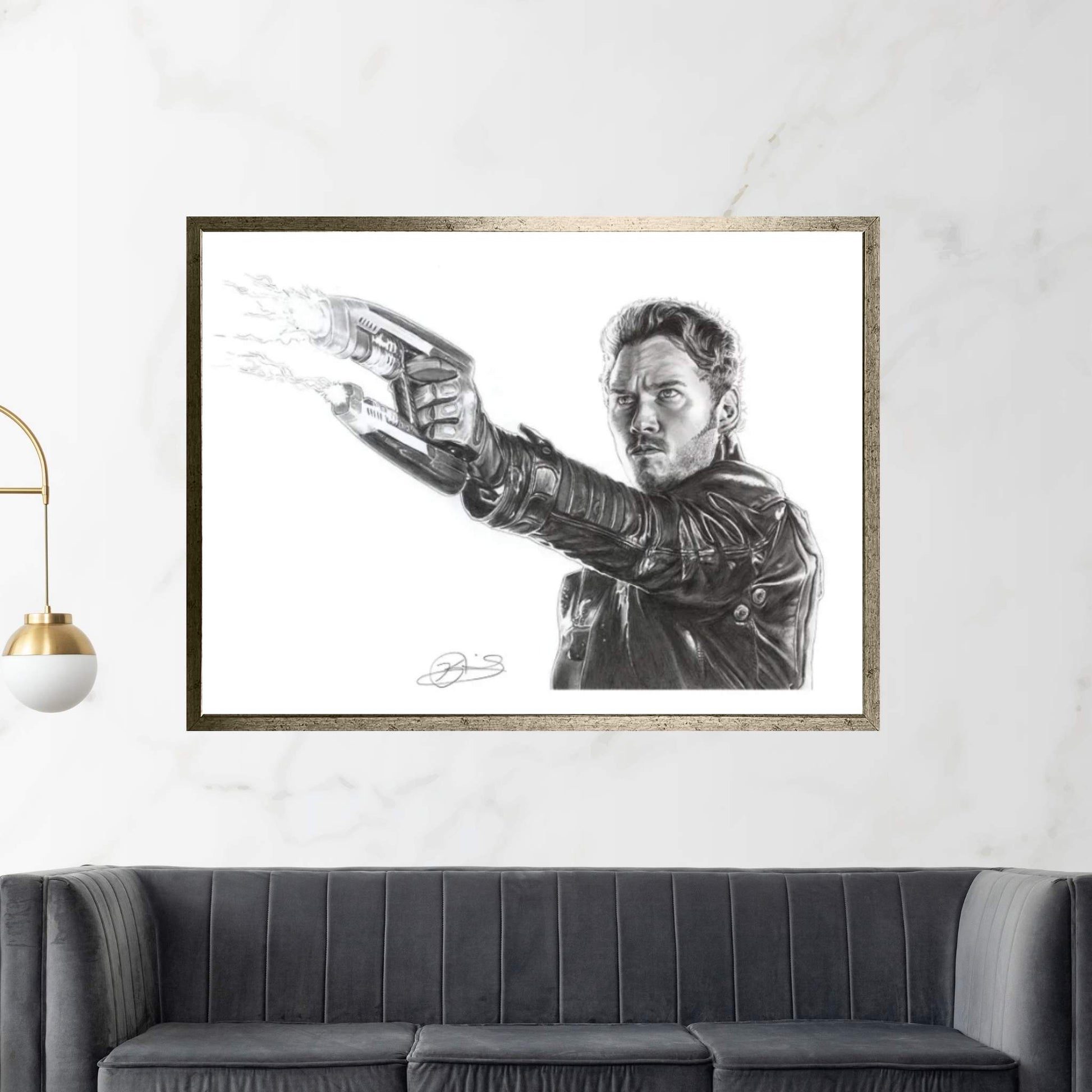 Peter Quill Canvas Wall Art - Y Canvas