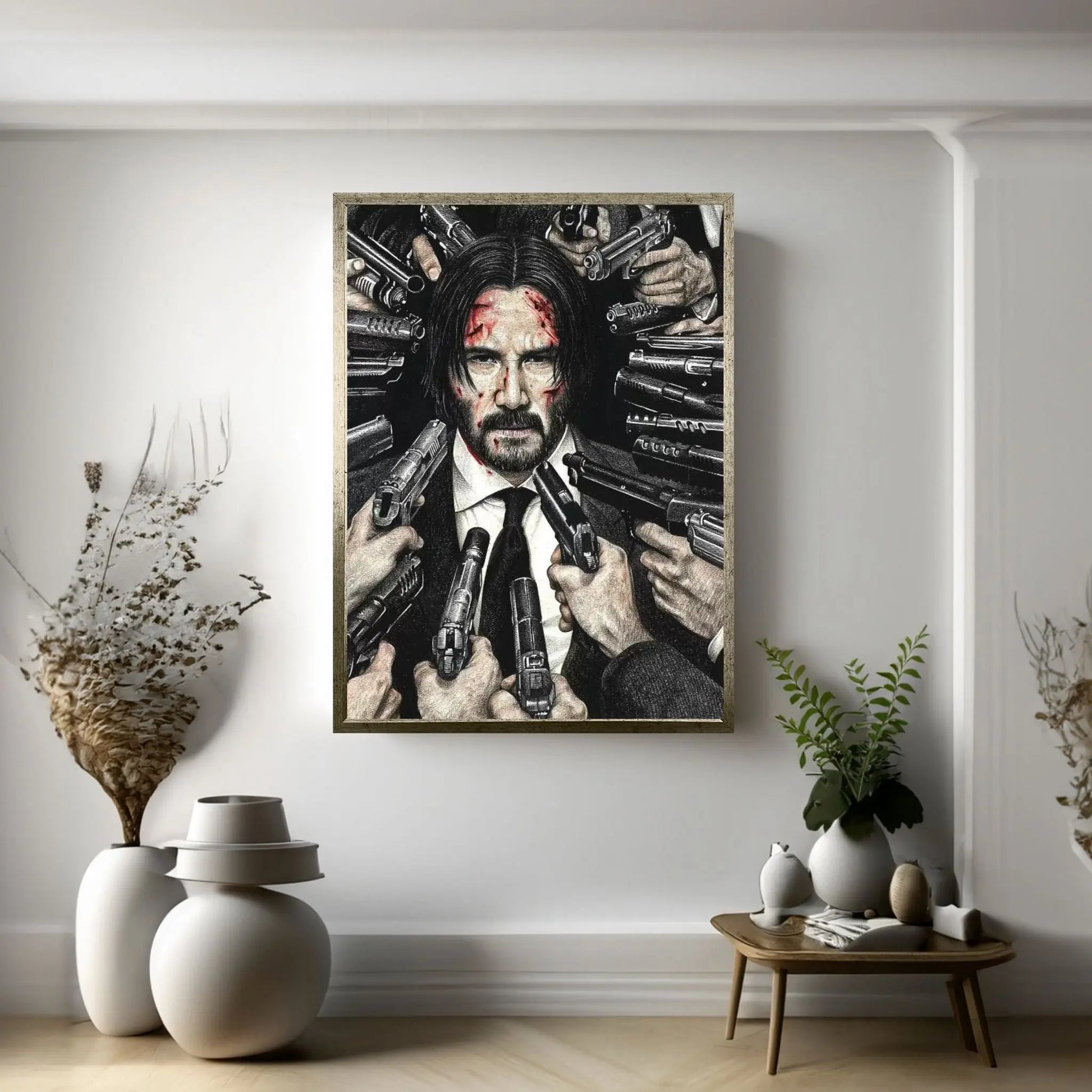 John Wick Canvas Wall Art - Y Canvas