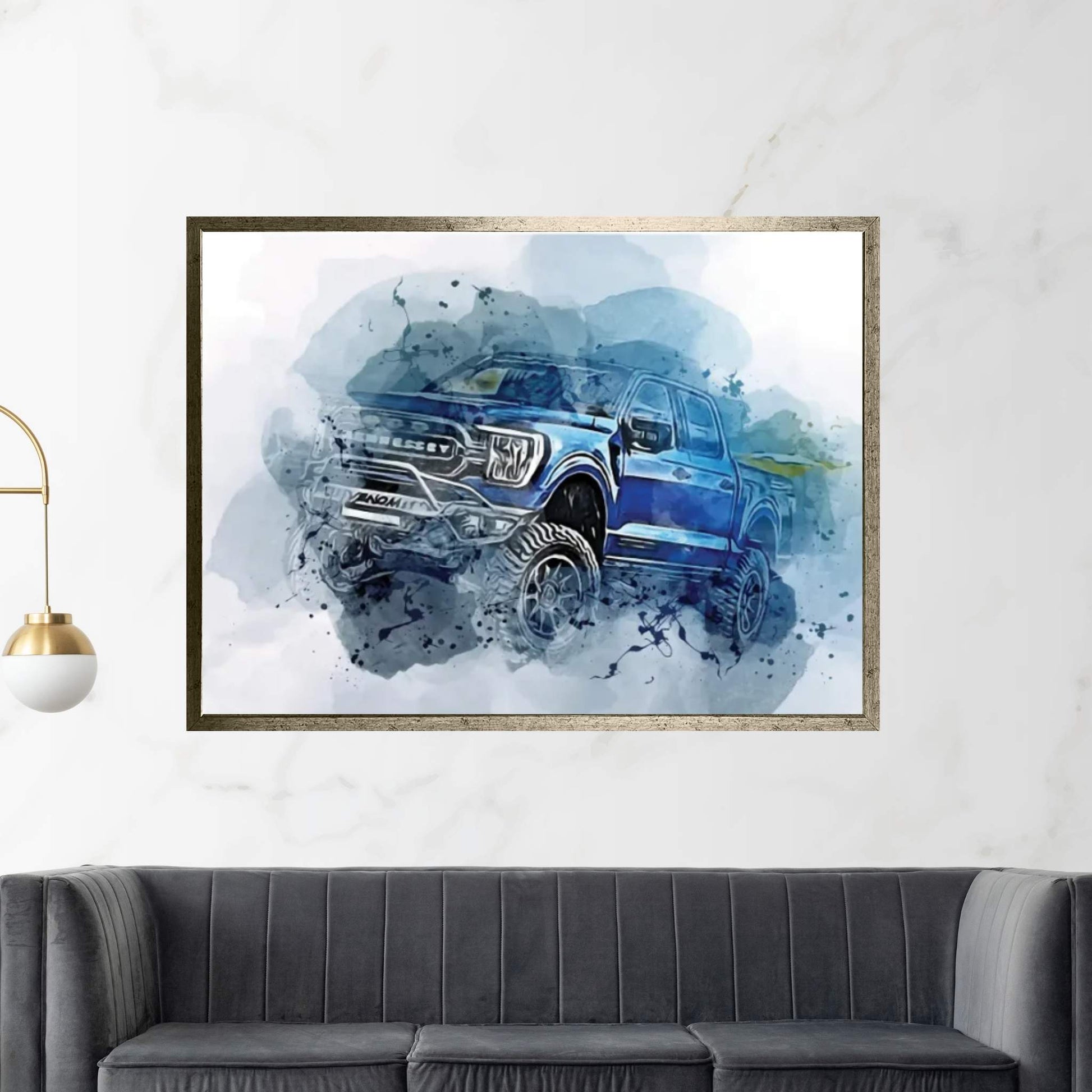 Hennessey Venom 800 F-150 Cars Creative Ford F-150 Cars Ford Canvas Wall Art - Y Canvas