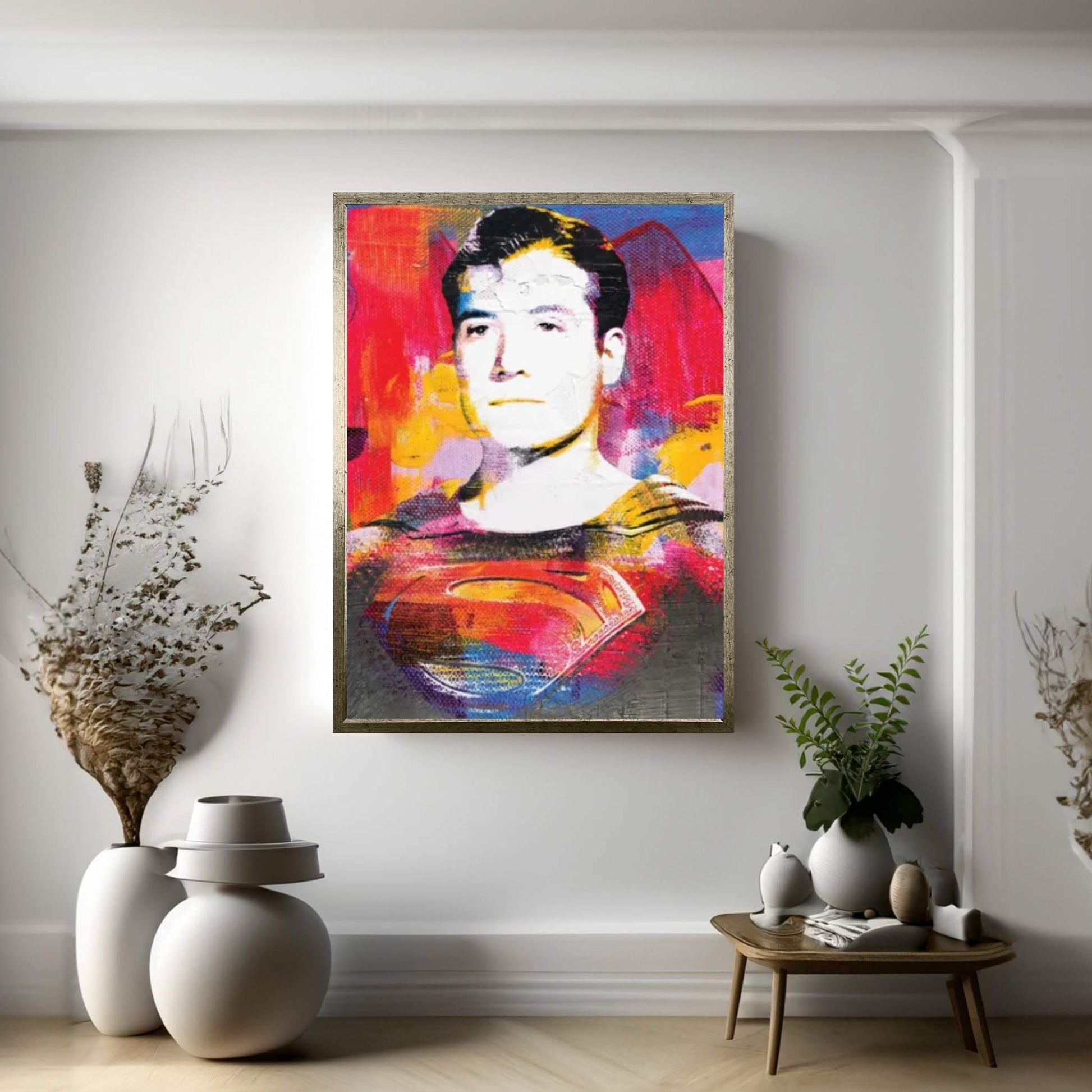 Inspired By George Reeves As Superman Canvas Wall Art - Y Canvas