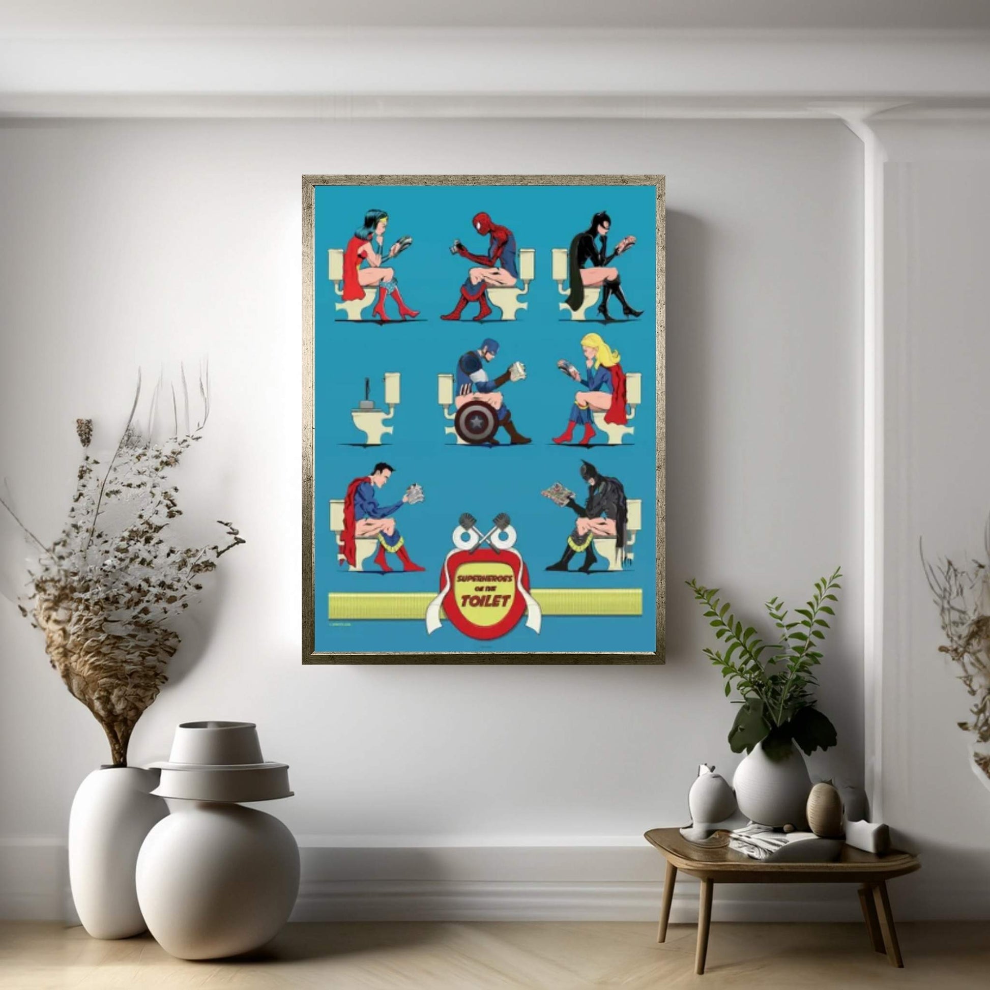 Heroes Canvas Wall Art - Y Canvas