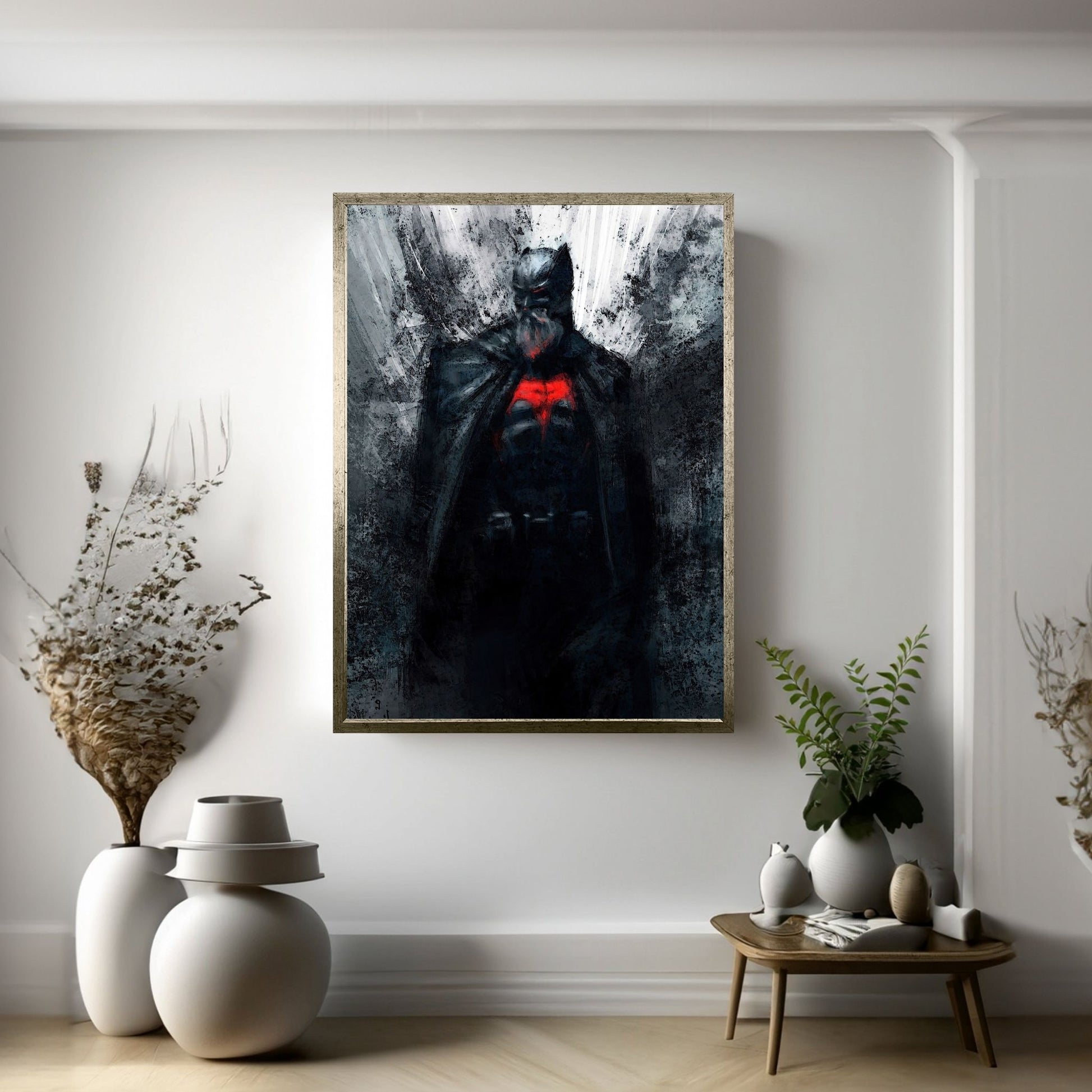 Batman Canvas Wall Art - Y Canvas