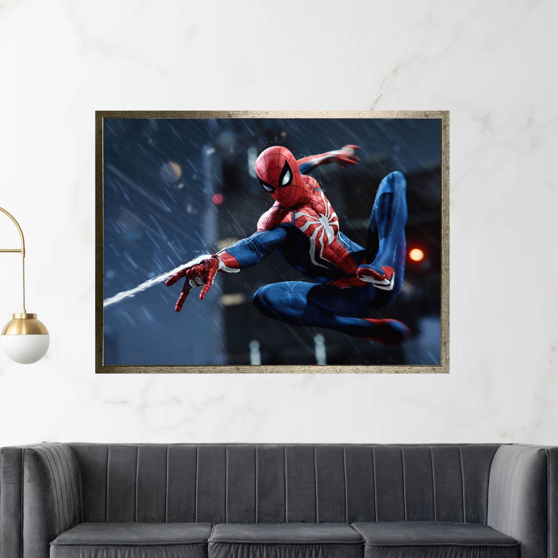 Spiderman Canvas Wall Art - Y Canvas