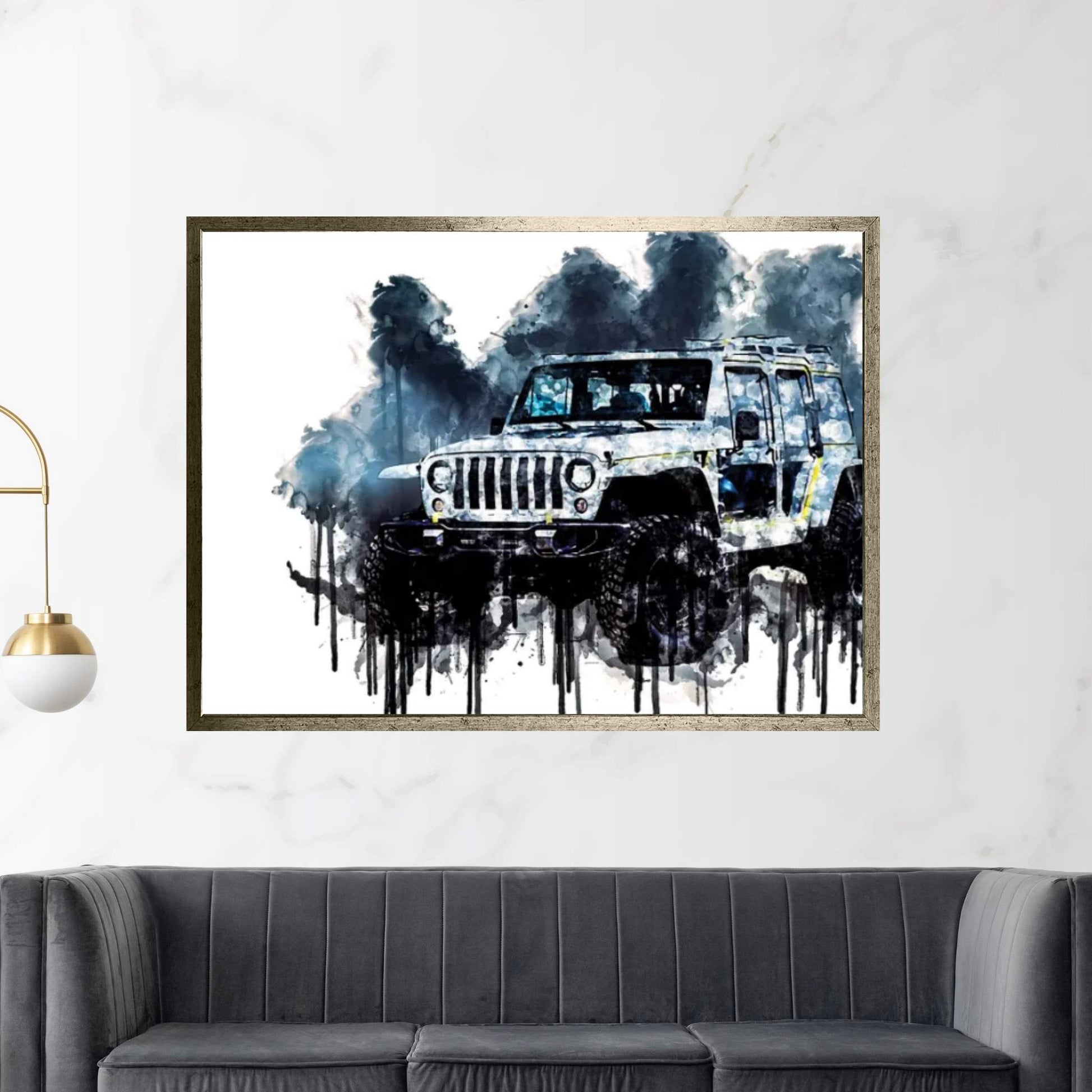 2017 Jeep Safari Concept Vehicle CX Canvas Wall Art - Y Canvas