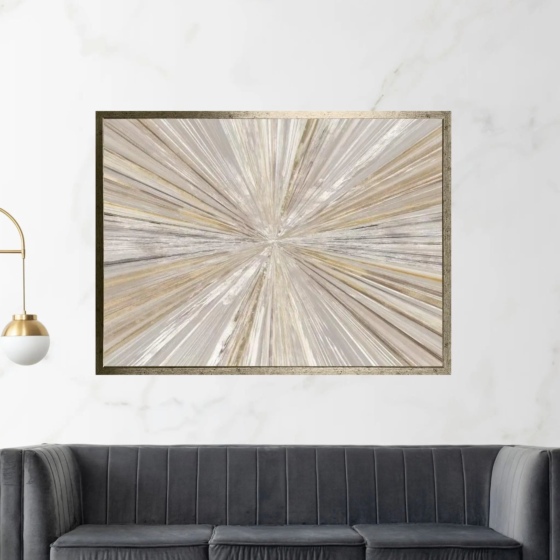 Shimmering Light I Canvas Wall Art - Y Canvas