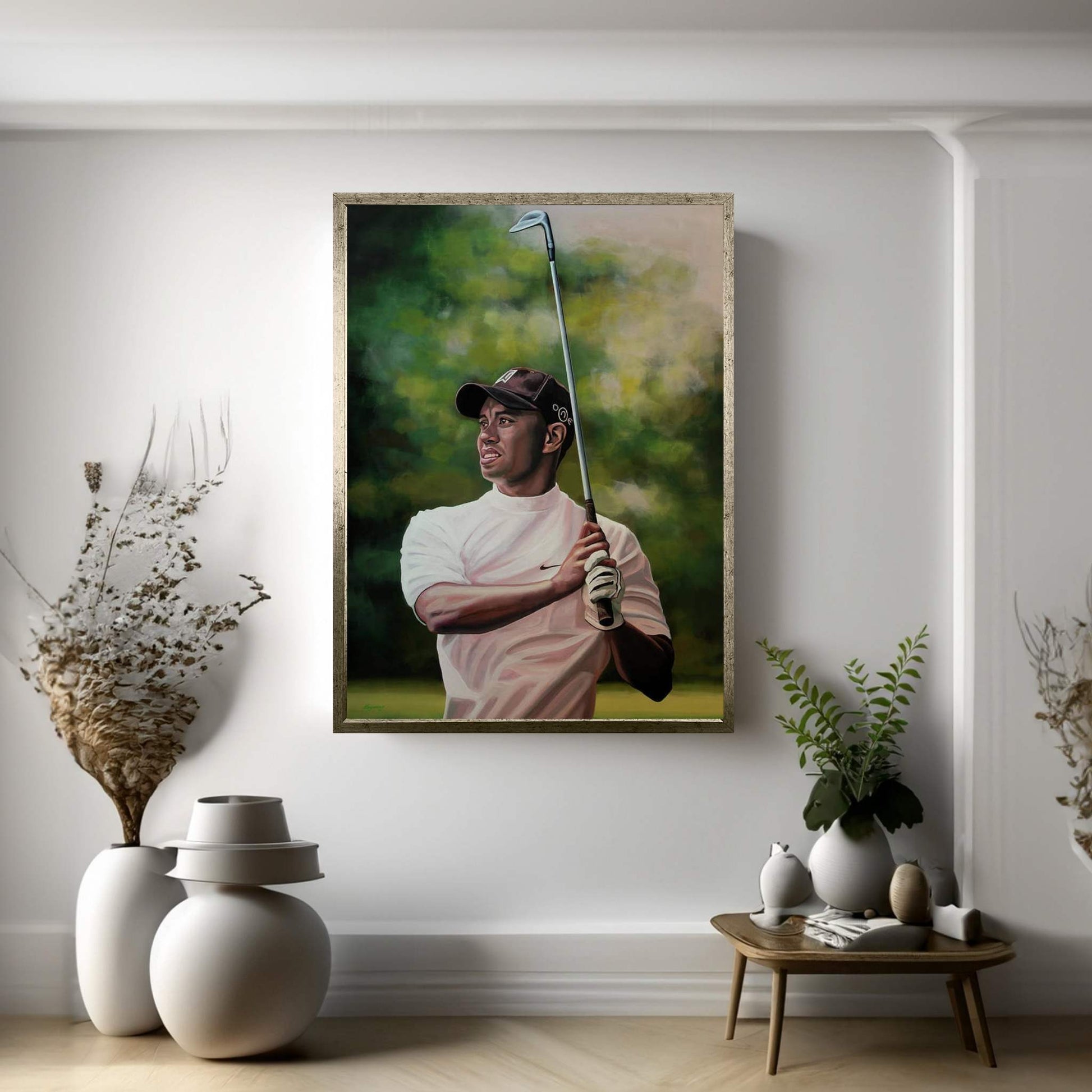 Tiger Woods Canvas Wall Art - Y Canvas