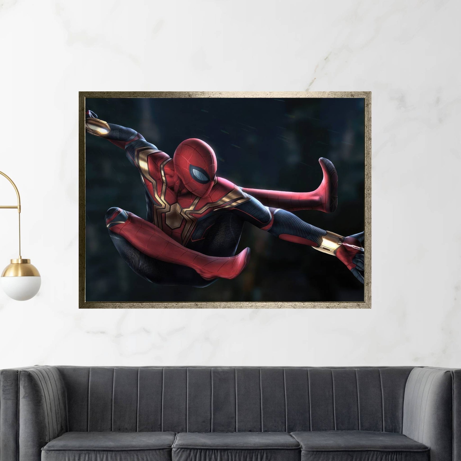 Spiderman Canvas Wall Art - Y Canvas