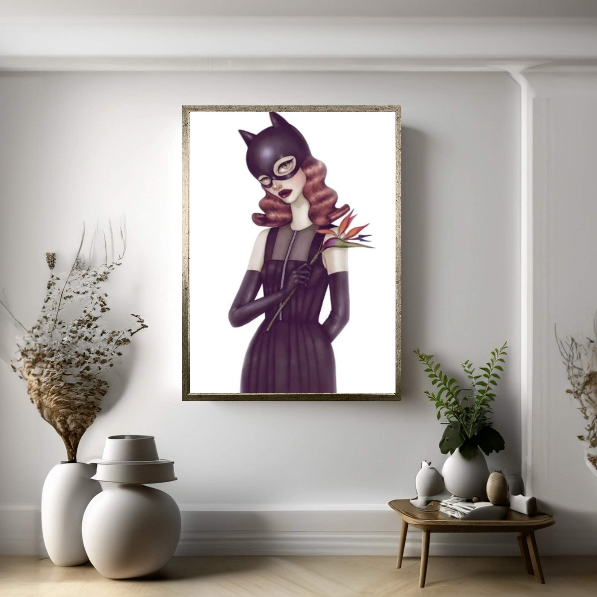 Batgirl I Canvas Wall Art - Y Canvas