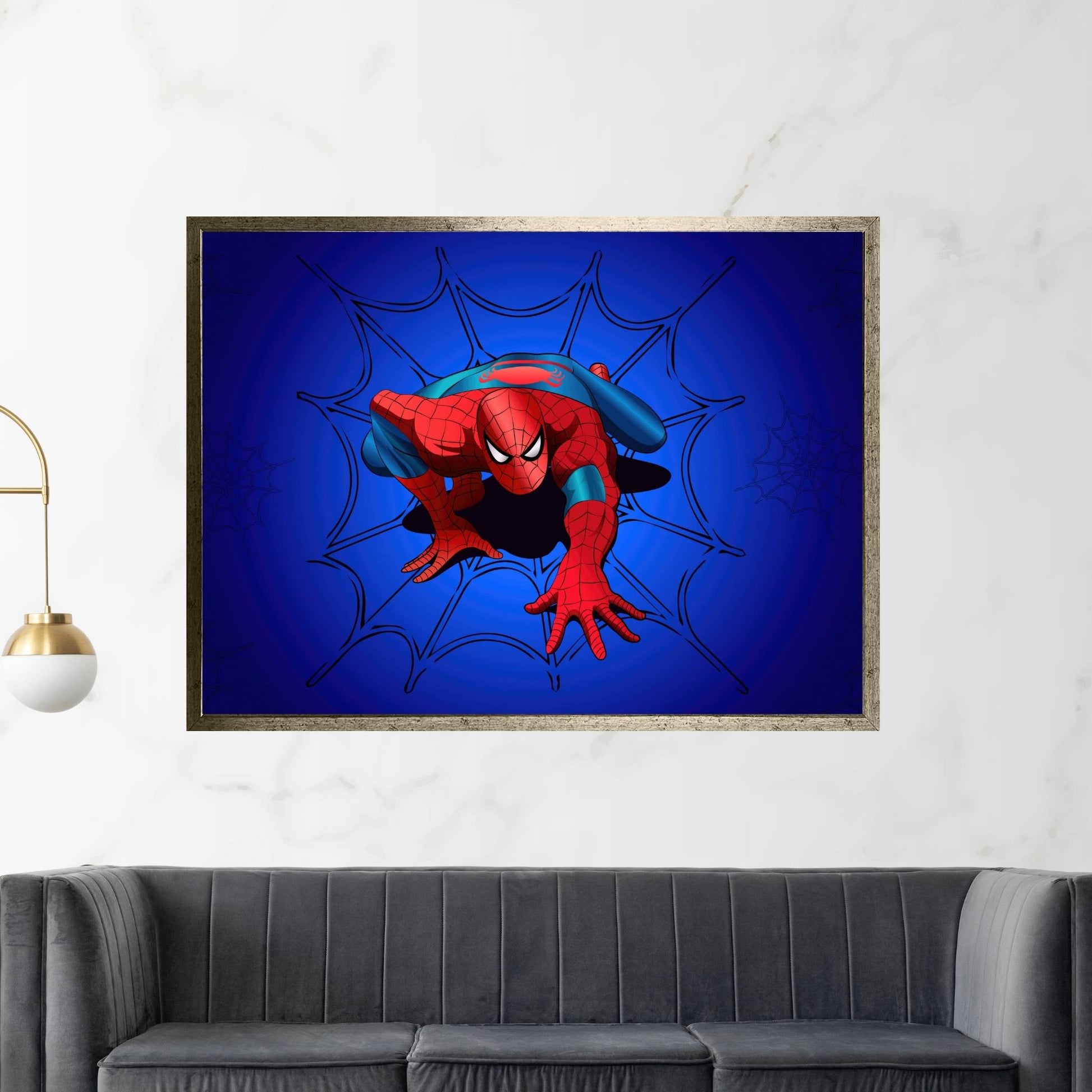 Spiderman Canvas Wall Art - Y Canvas