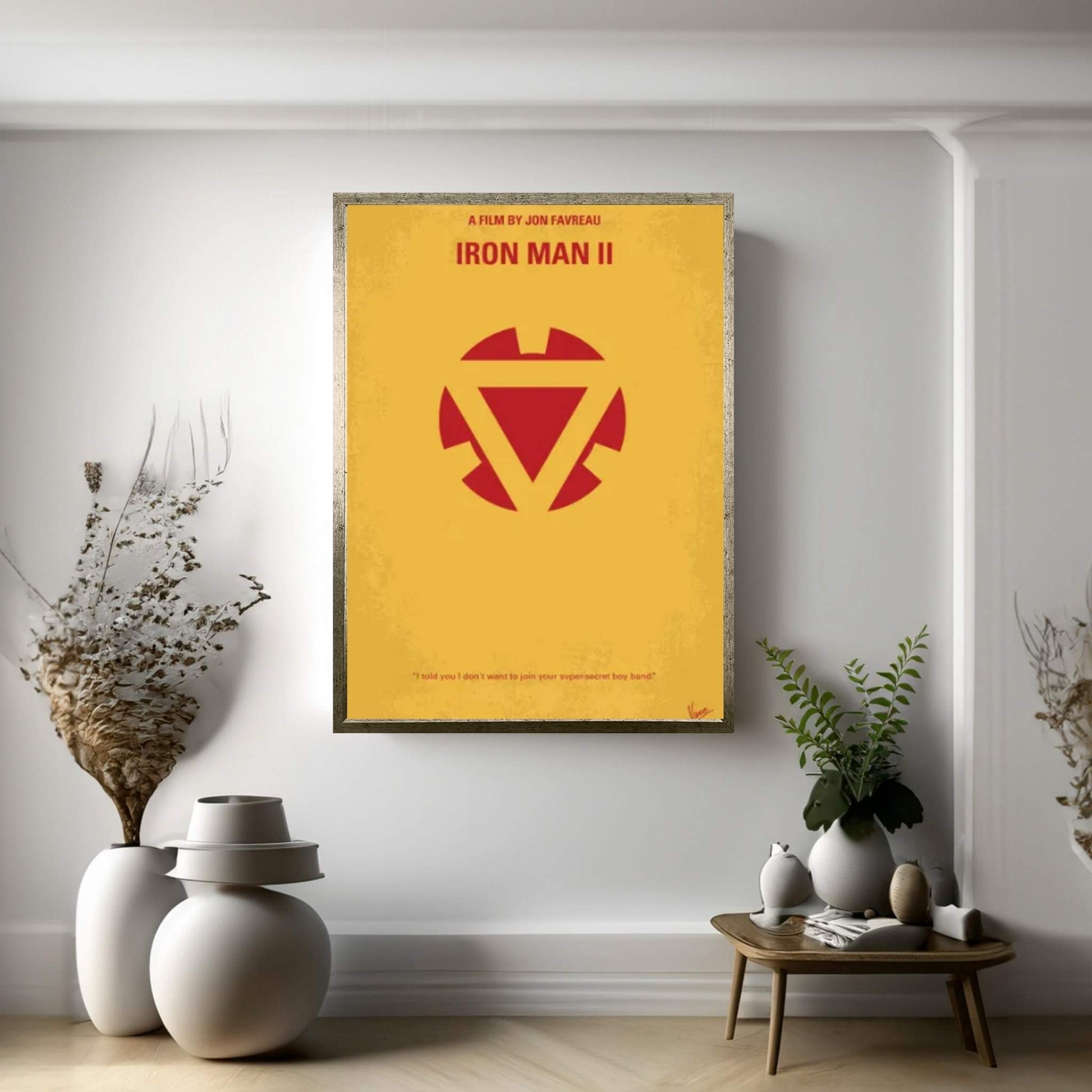 Iron Man 2 Poster Canvas Wall Art - Y Canvas