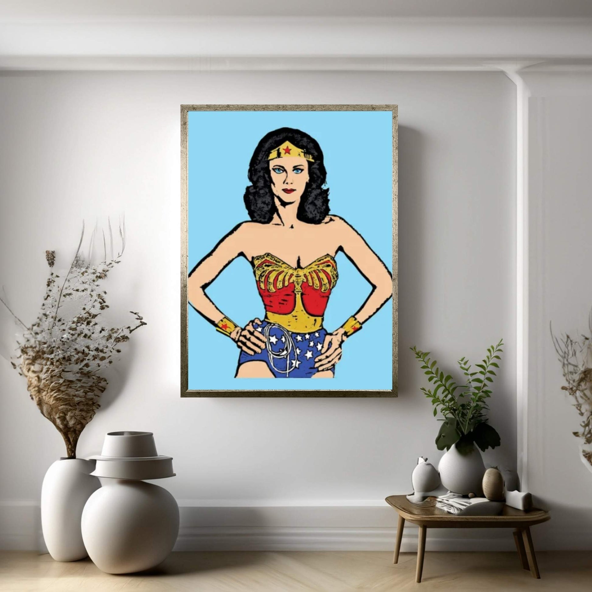 Wonder Woman Canvas Wall Art - Y Canvas