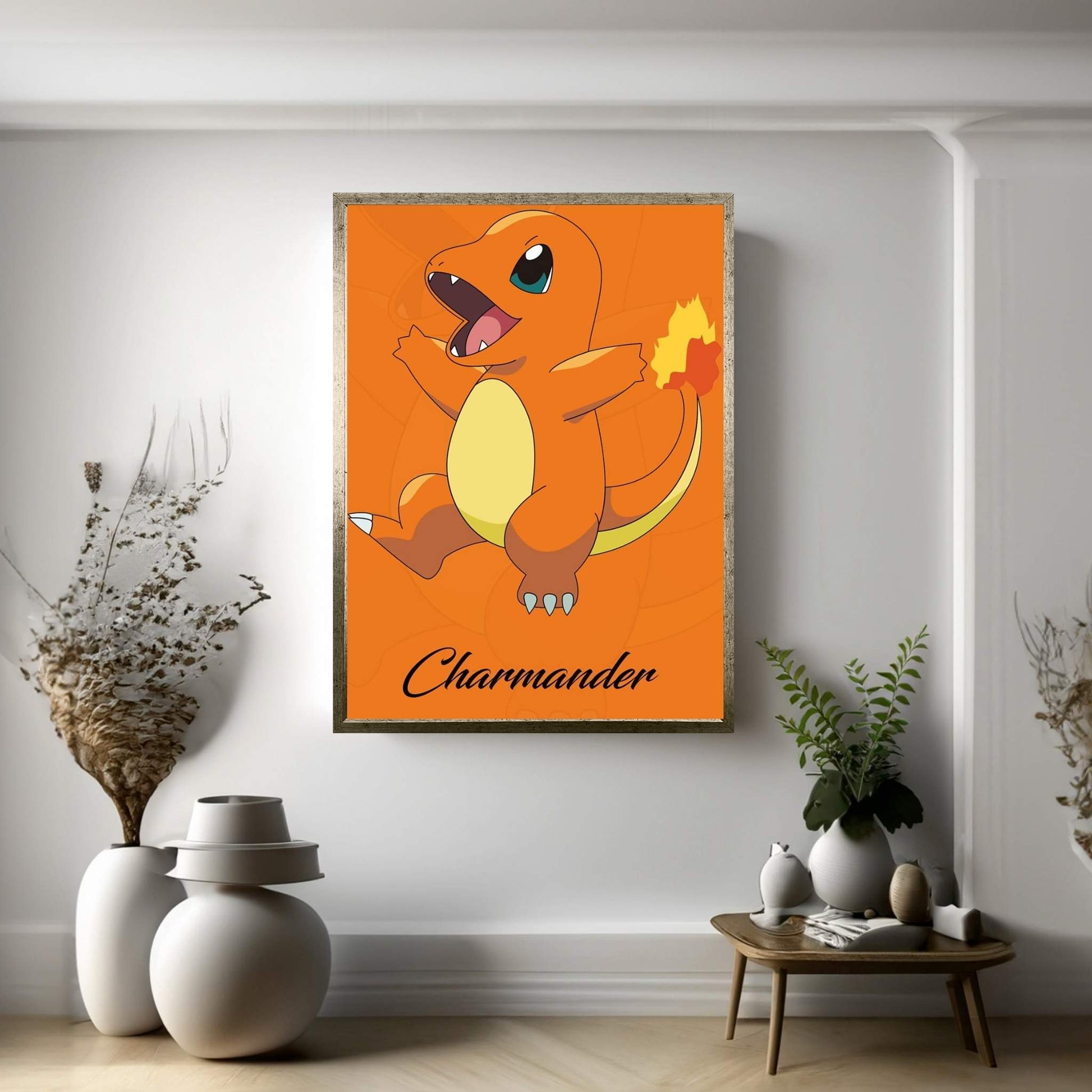 Pokémon - Charmender Canvas Wall Art - Y Canvas