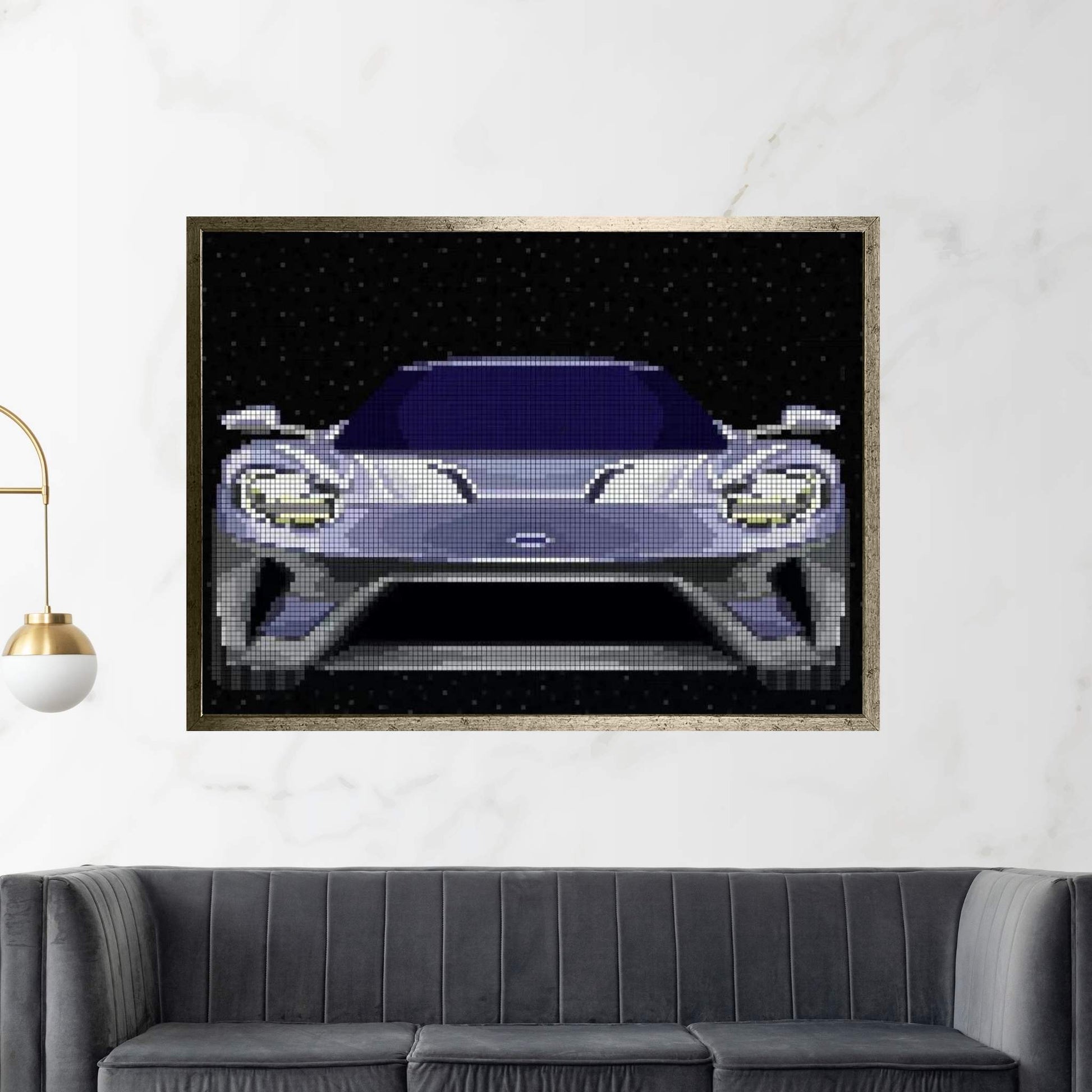 Ford GT Canvas Wall Art - Y Canvas