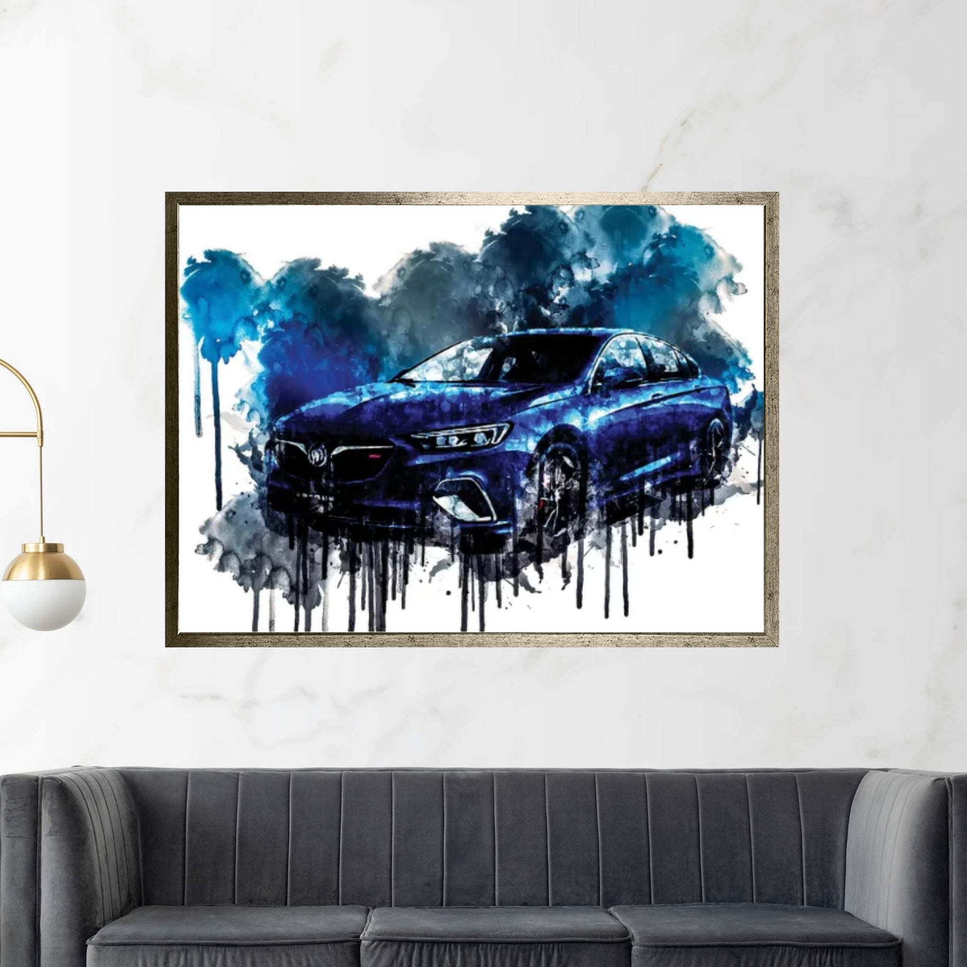 2017 Buick Regal GS Vehicle V Canvas Wall Art - Y Canvas