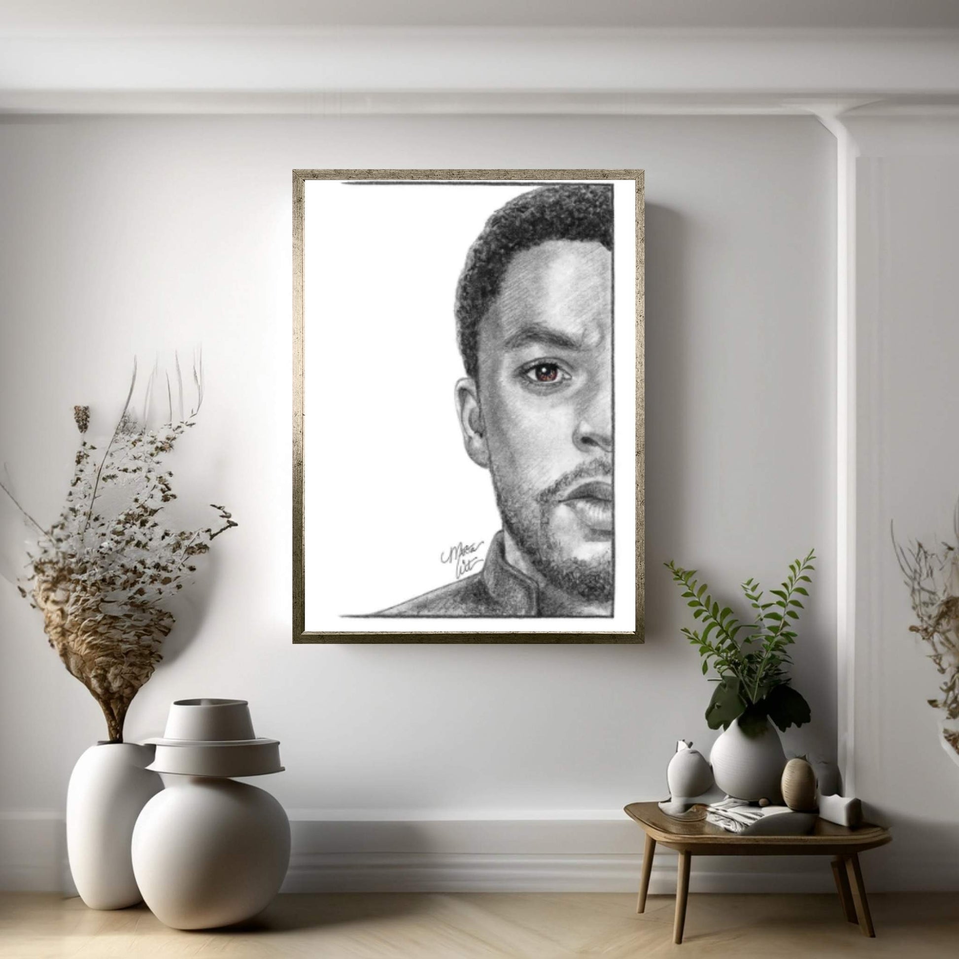 T'Challa Canvas Wall Art - Y Canvas