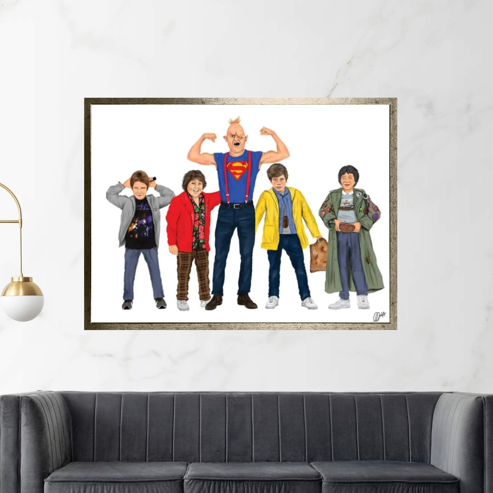 Goonies Never Say Die Canvas Wall Art - Y Canvas