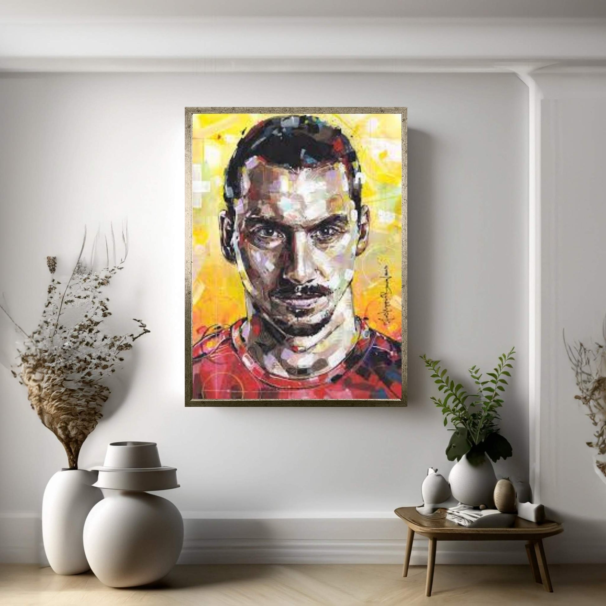 Zlatan Ibrahimovic Canvas Wall Art - Y Canvas