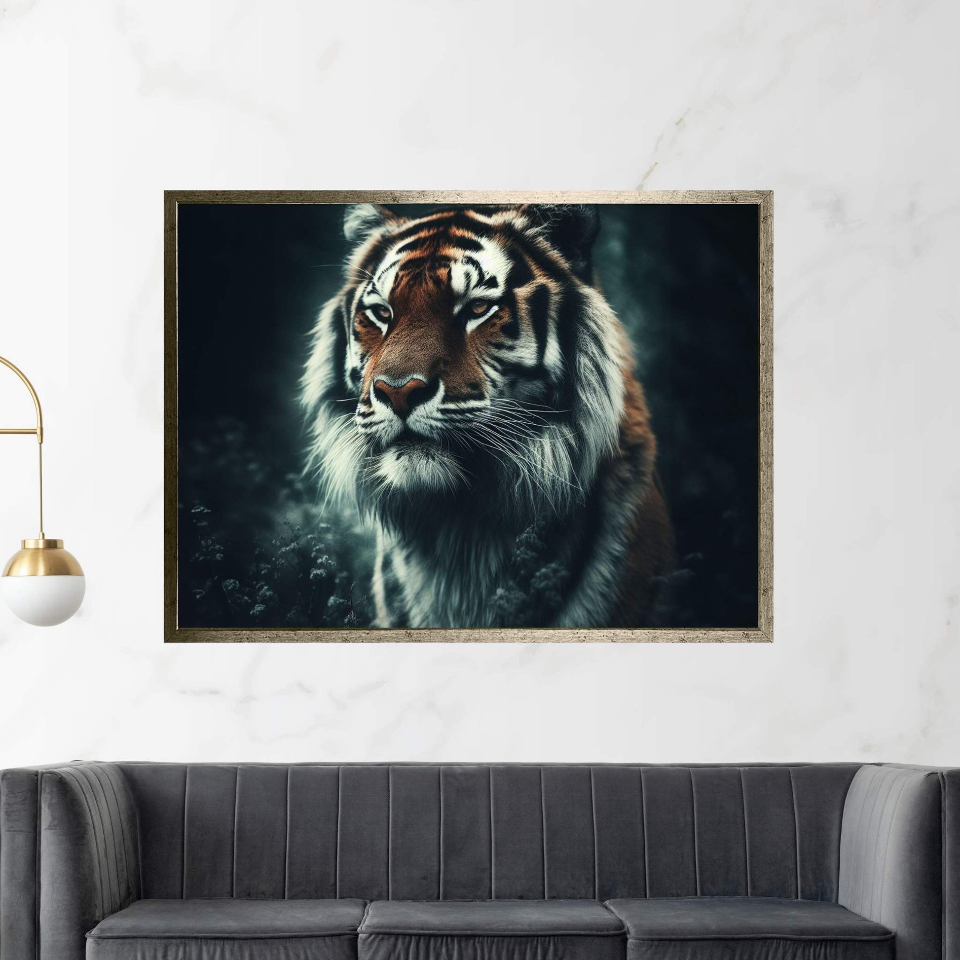 Tiger Canvas Print Art,Animal Wall Art, Canvas Wall Art - Y Canvas