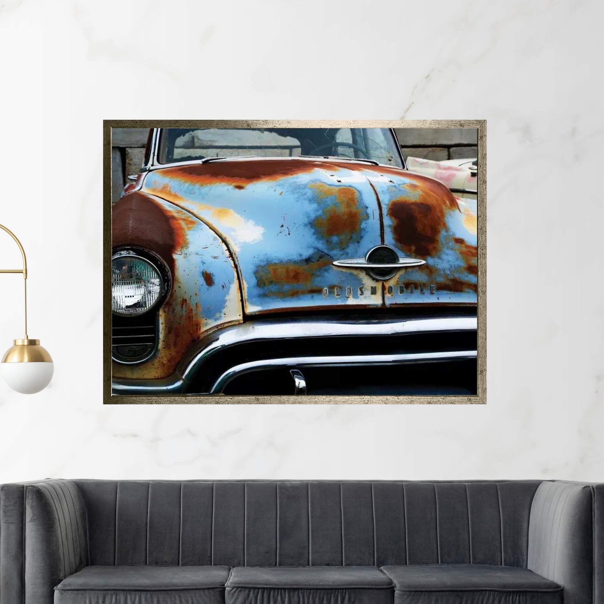 Oldsmobile Front Grill Canvas Wall Art - Y Canvas